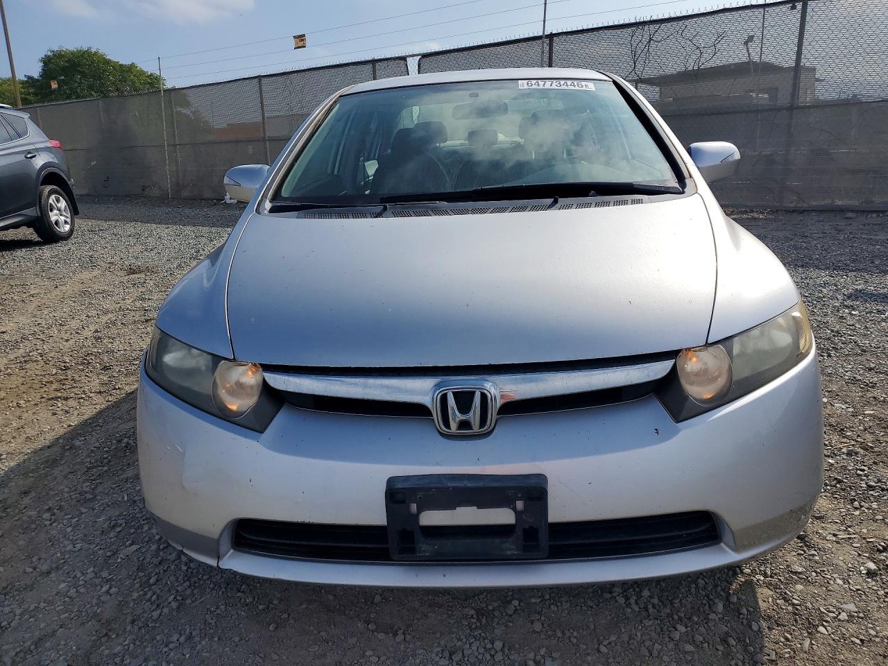 2006 Honda Civic Hybrid Silver vin: JHMFA362X6S017594