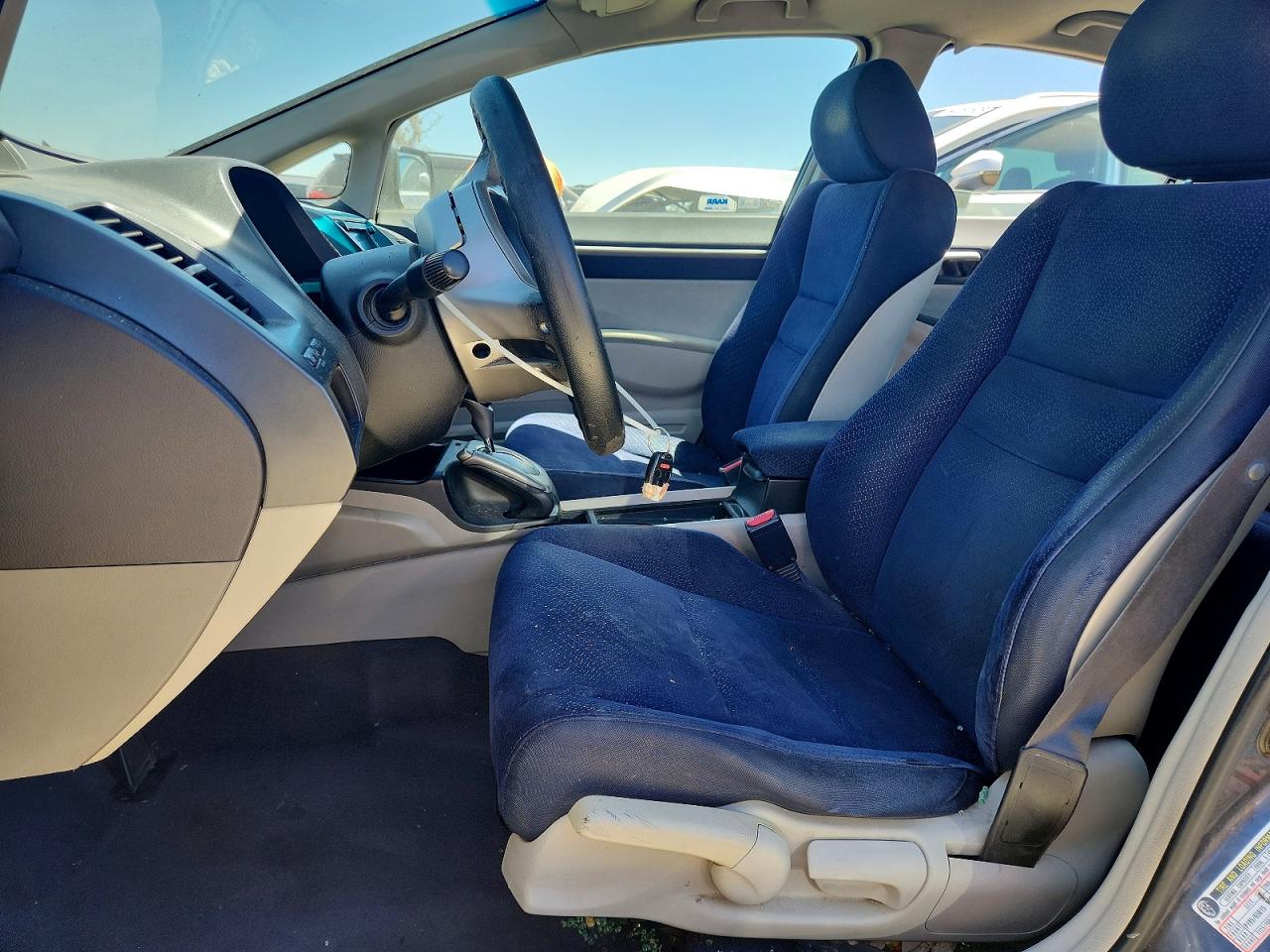 2006 Honda Civic Hybrid Gray vin: JHMFA362X6S025596