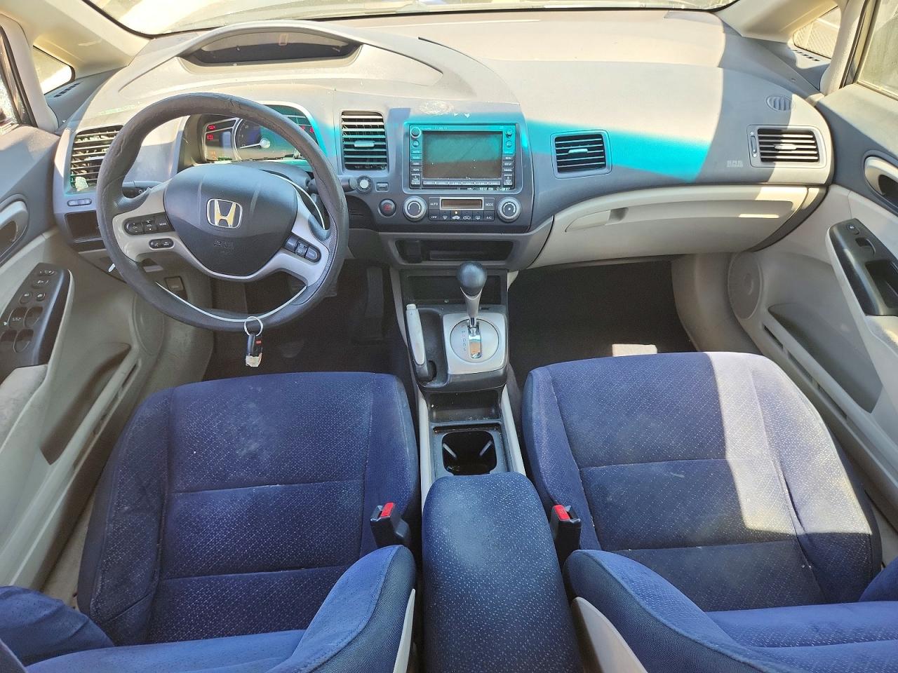 2006 Honda Civic Hybrid Gray vin: JHMFA362X6S025596