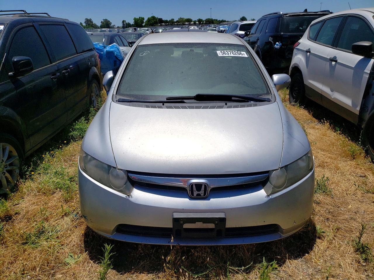 2006 Honda Civic Hybrid Silver vin: JHMFA362X6S028689