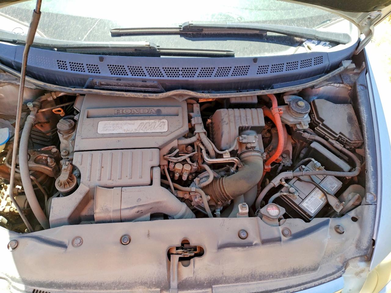 2006 Honda Civic Hybrid Silver vin: JHMFA362X6S028689