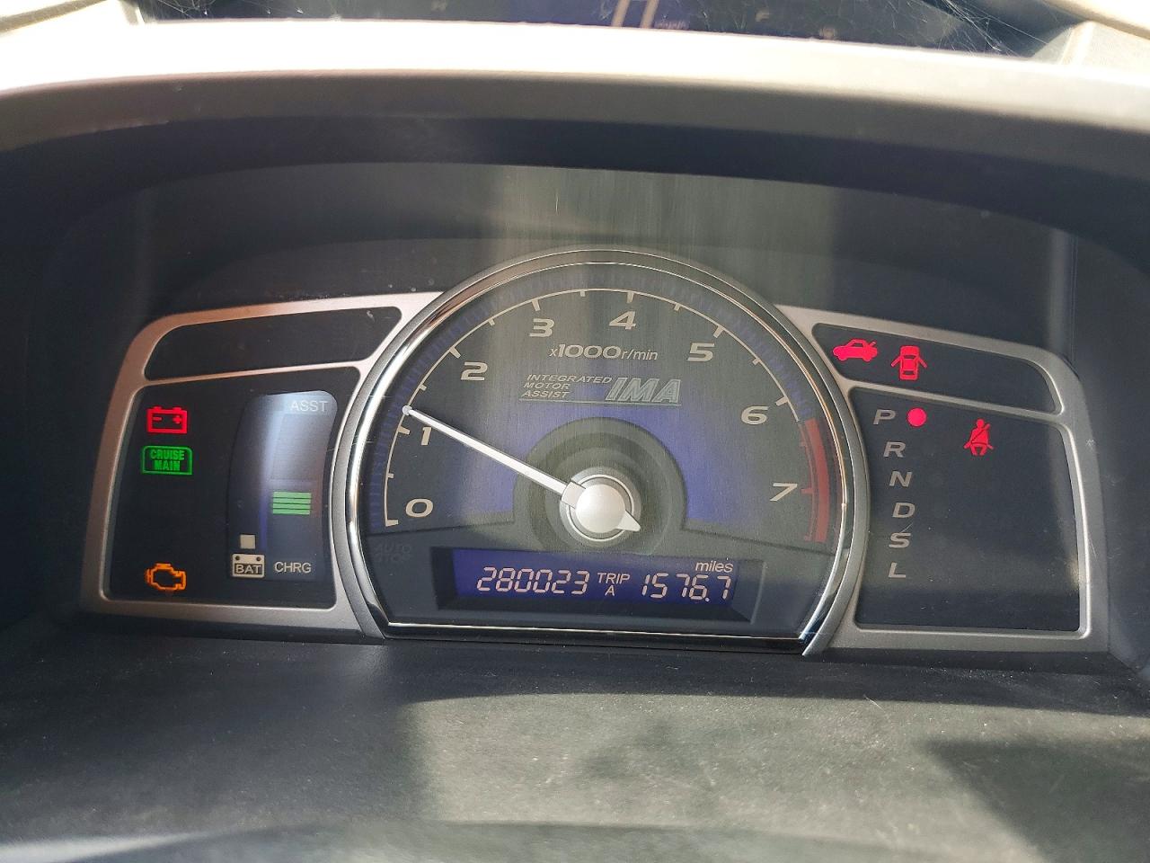 2007 Hond Civic Blue vin: JHMFA362X7S009075