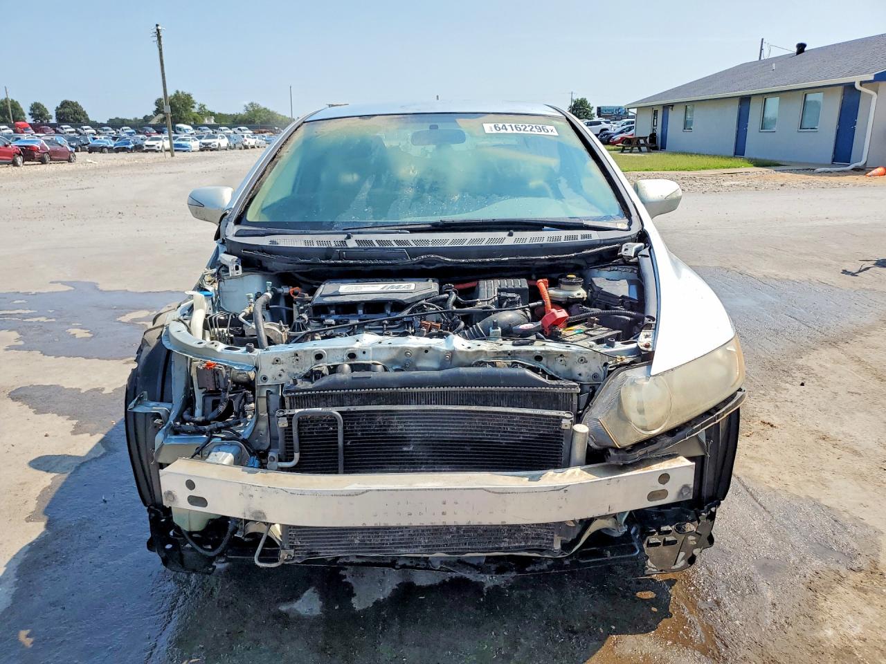 2007 Hond Civic Blue vin: JHMFA362X7S009075
