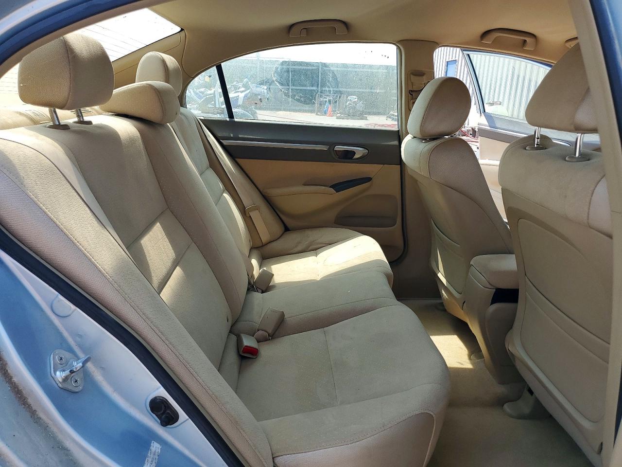 2007 Hond Civic Blue vin: JHMFA362X7S009075