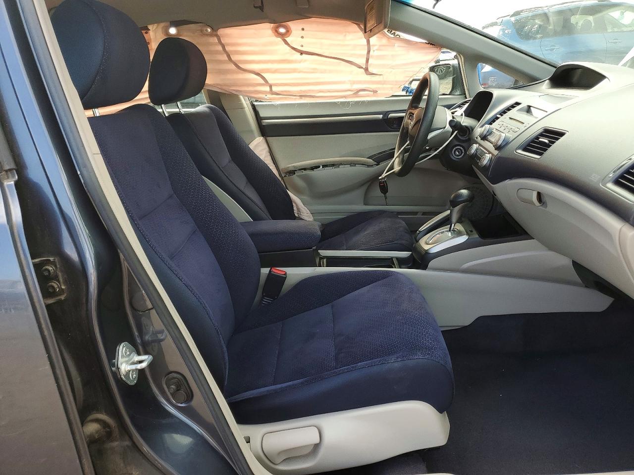 2007 Honda Civic Hybrid Gray vin: JHMFA362X7S013806