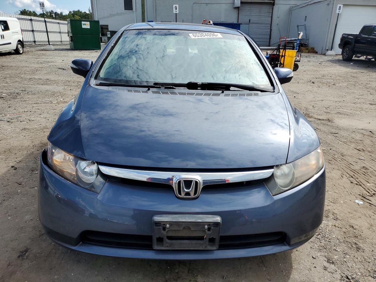 2007 Honda Civic Hybrid Gray vin: JHMFA362X7S013806