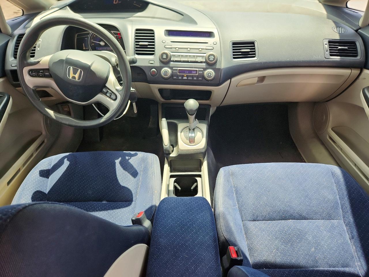 2007 Honda Civic Hybrid Silver vin: JHMFA362X7S029925