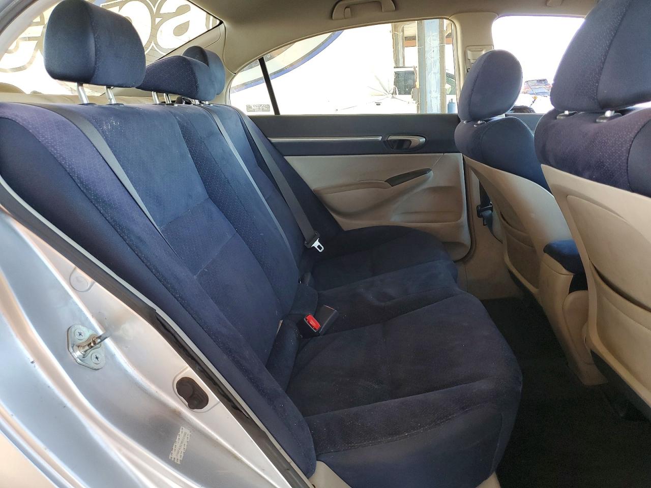 2008 Honda Civic Hybrid Серебряный vin: JHMFA362X8S005688