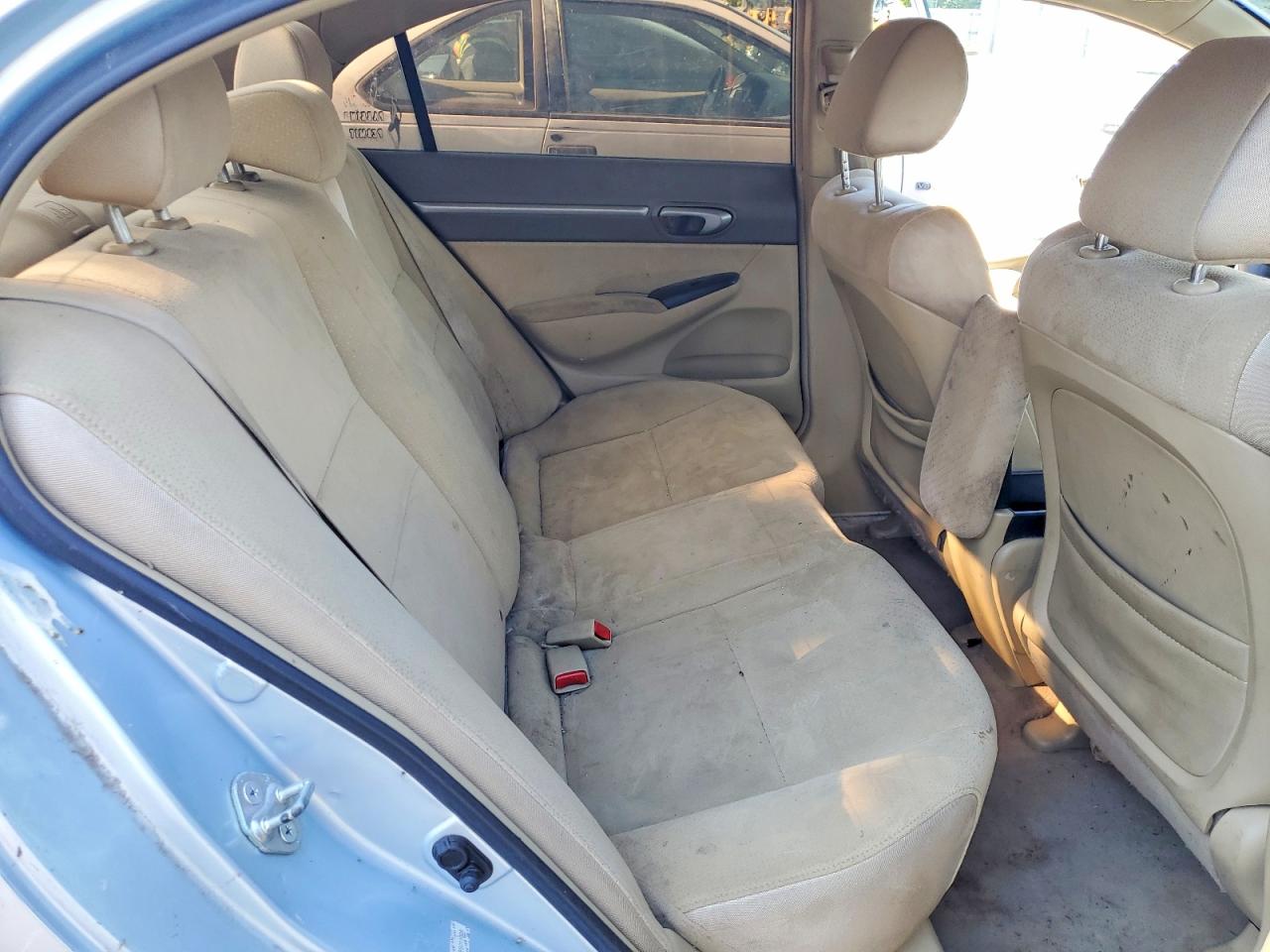 2008 Honda Civic Hybrid Blue vin: JHMFA362X8S011099