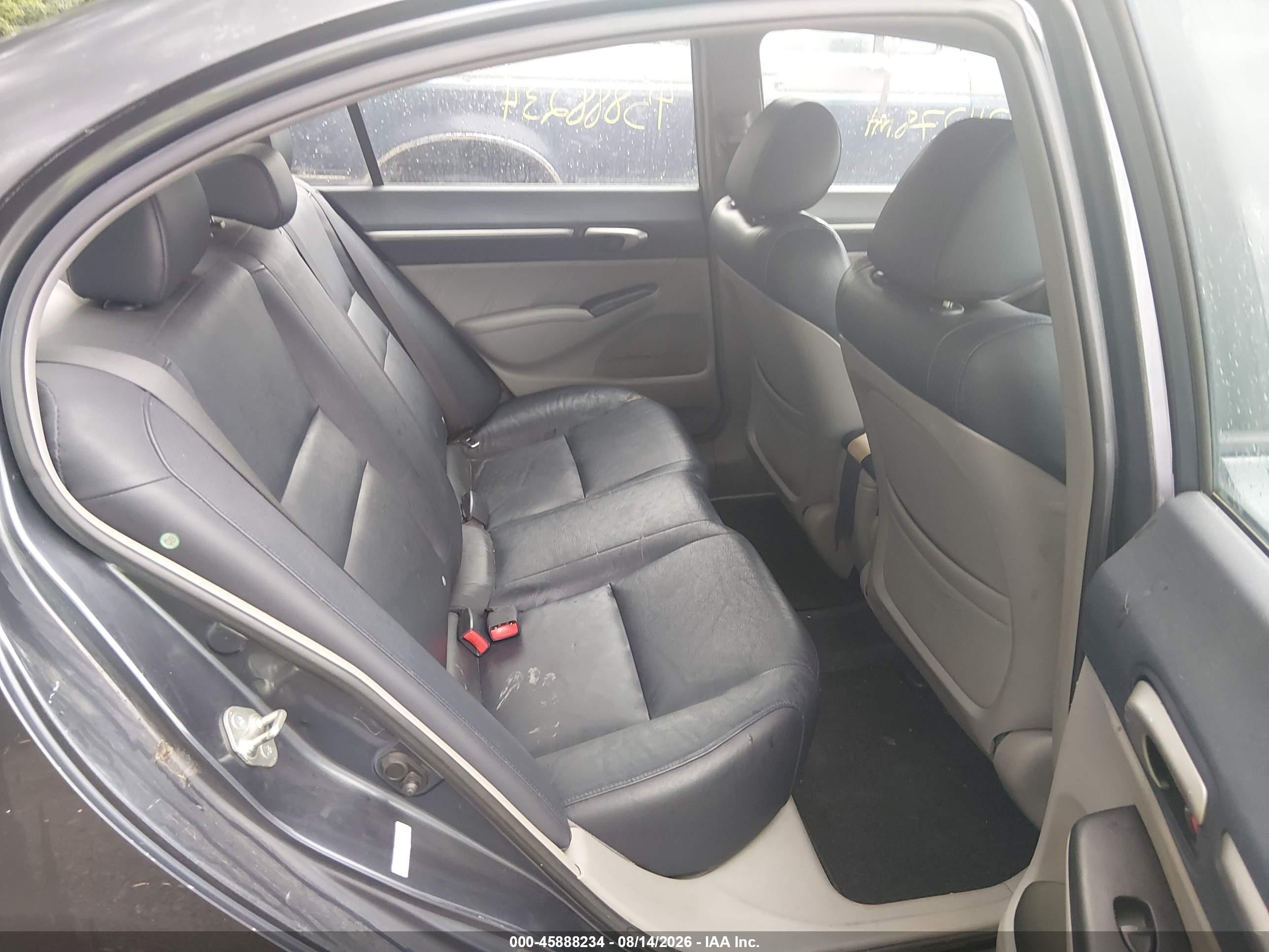 2009 Honda Civic Hybrid   Gray vin: JHMFA362X9S000508