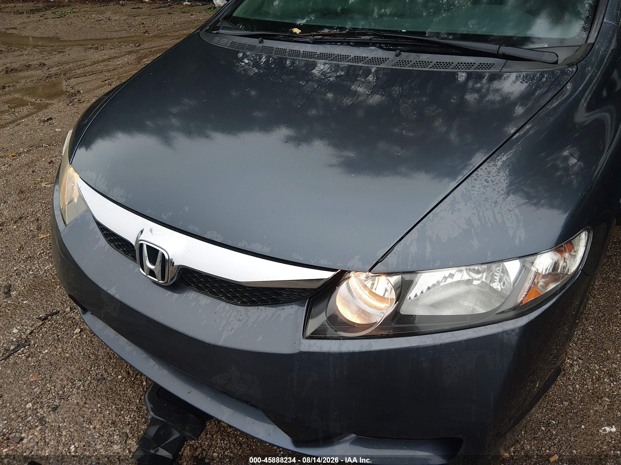 2009 Honda Civic Hybrid   Gray vin: JHMFA362X9S000508