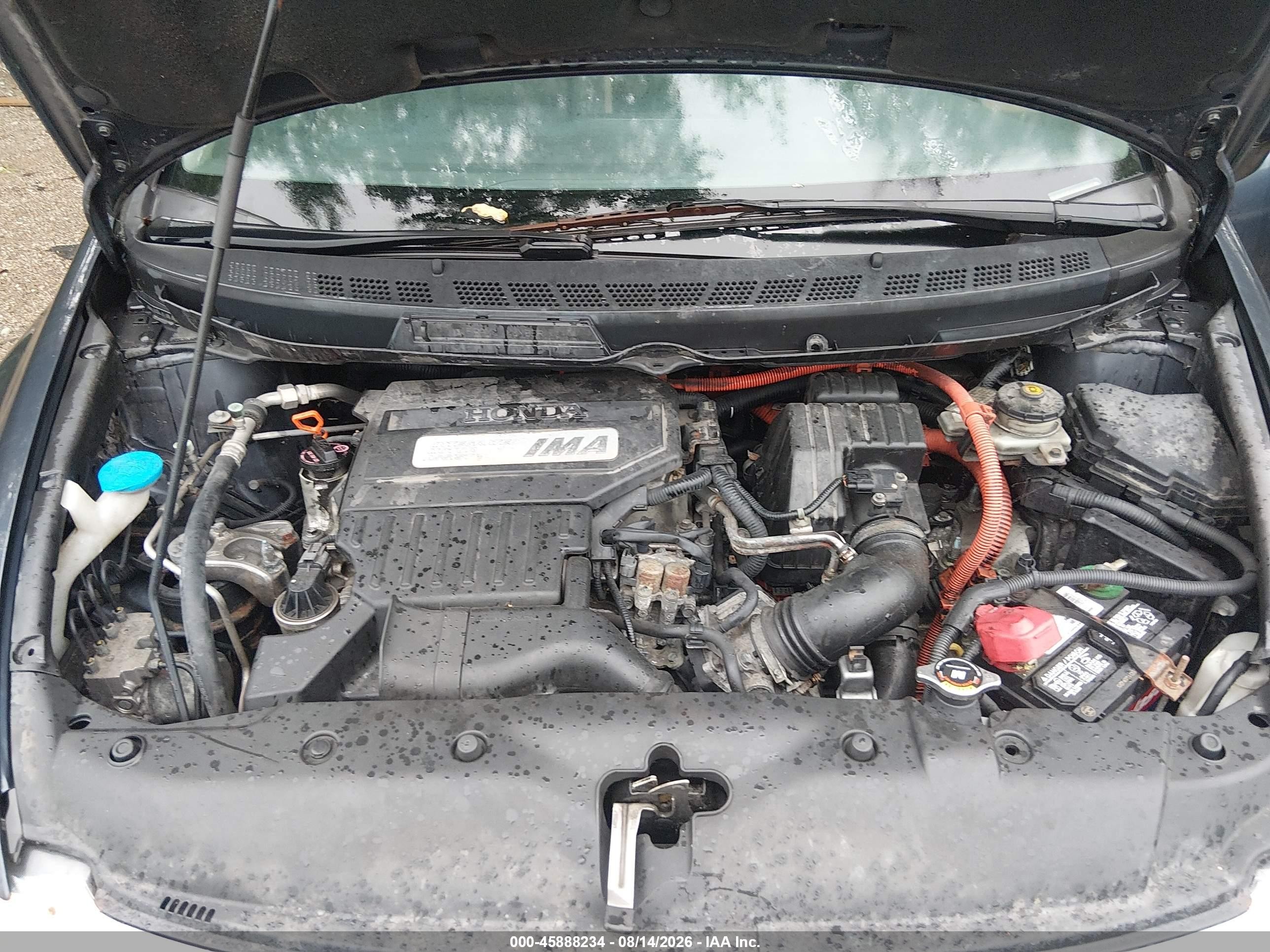 2009 Honda Civic Hybrid   Gray vin: JHMFA362X9S000508