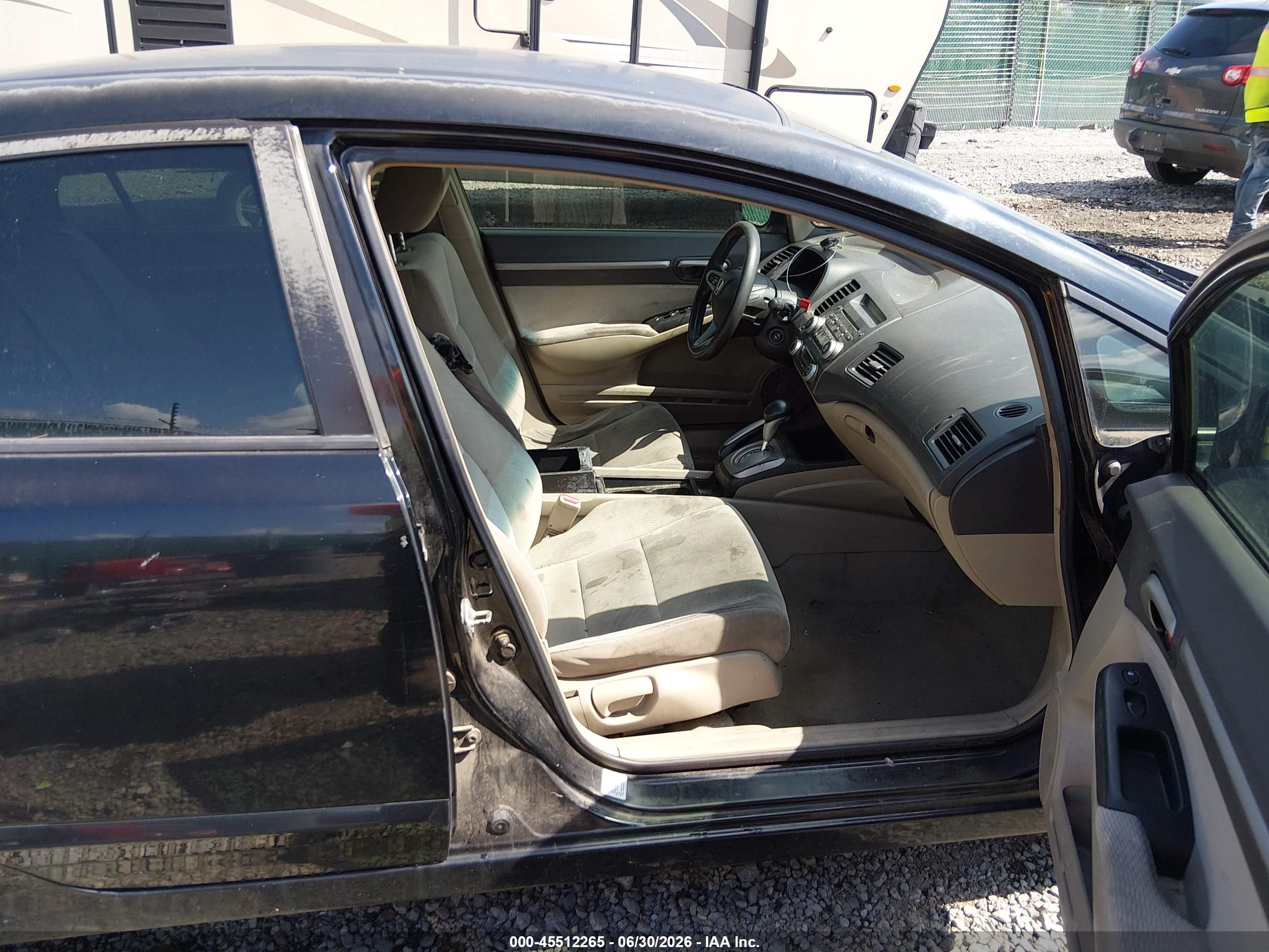2009 Honda Civic Hybrid   Black vin: JHMFA362X9S018121