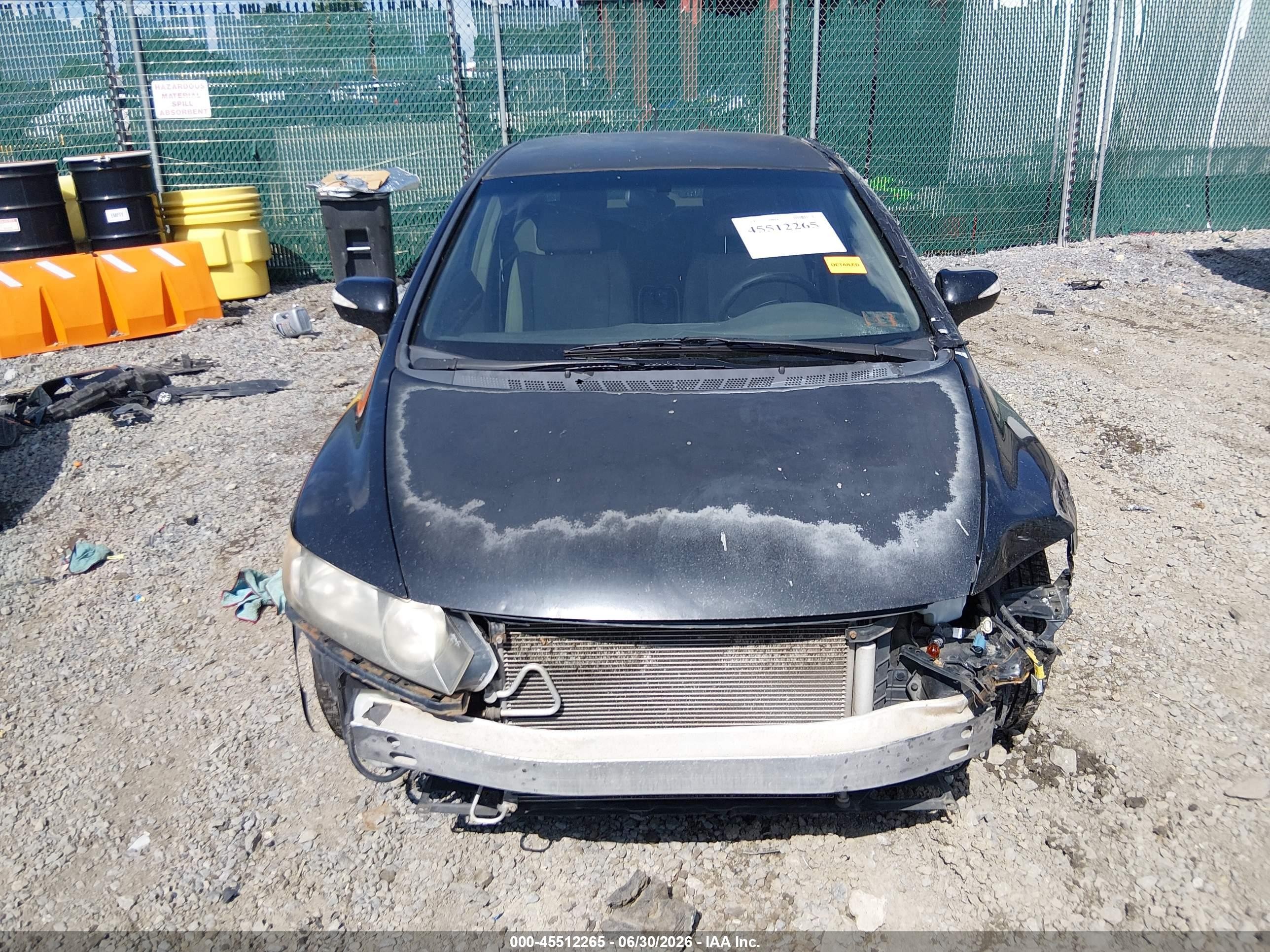 2009 Honda Civic Hybrid   Black vin: JHMFA362X9S018121