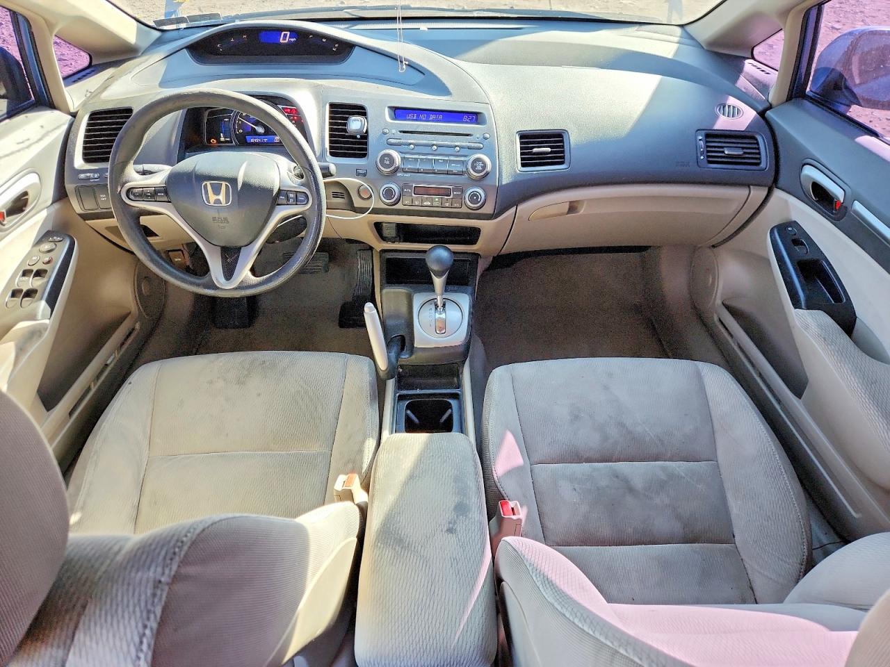 2010 Honda Civic Hybrid Blue vin: JHMFA3F20AS001574