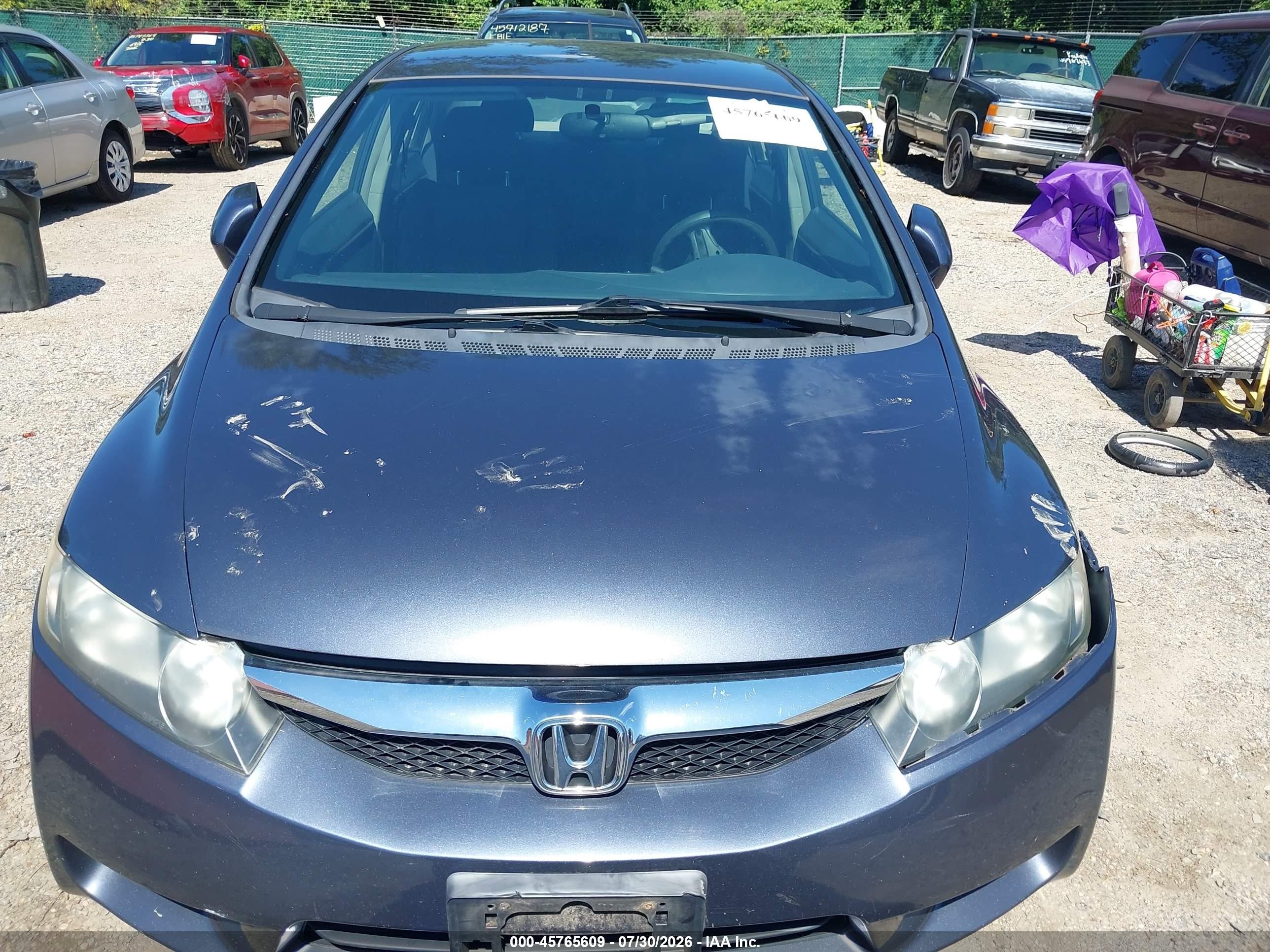 2010 Honda Civic Hybrid   Gray vin: JHMFA3F20AS001686
