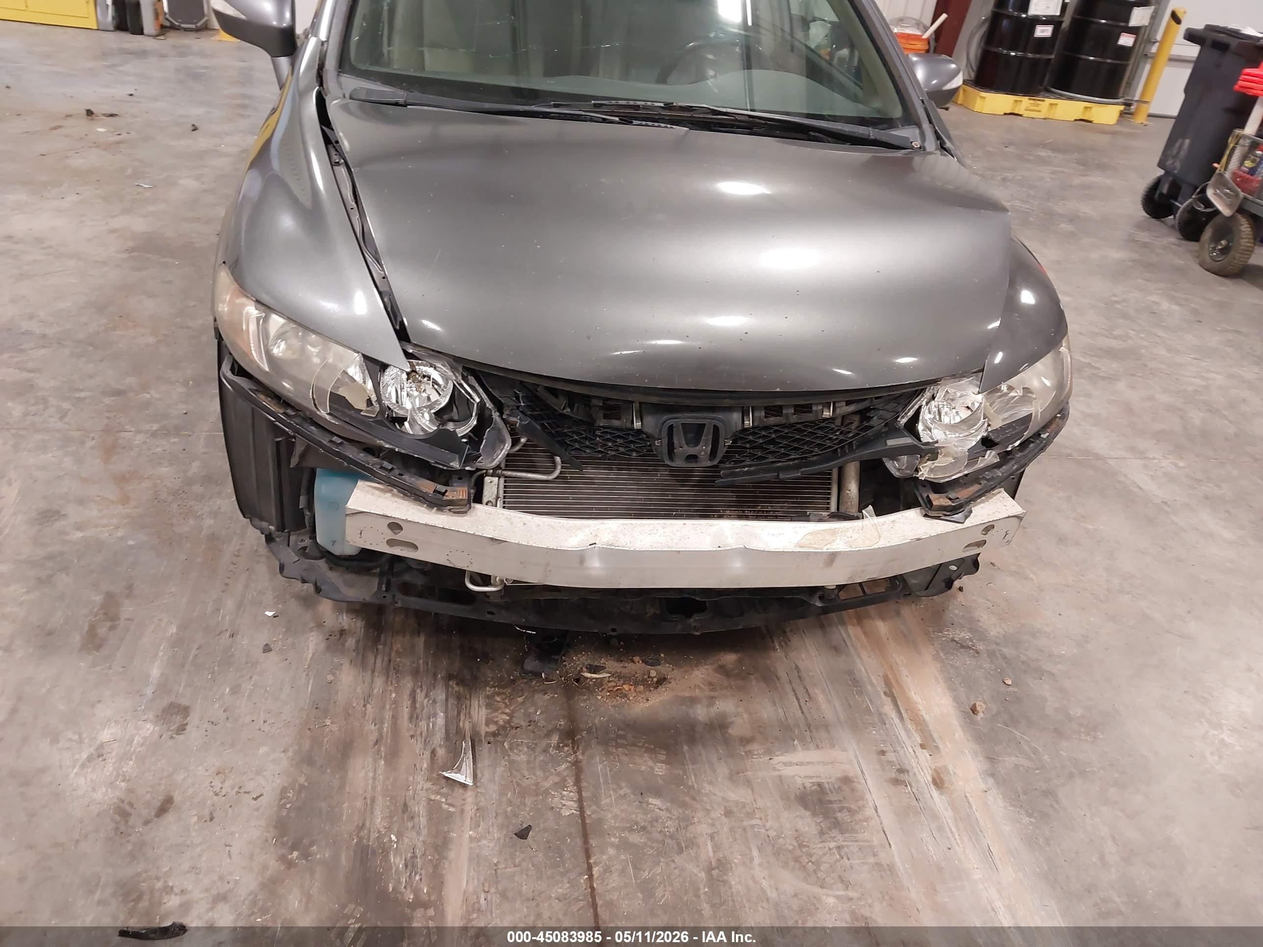 2010 Honda Civic Hybrid   Серый vin: JHMFA3F20AS005348