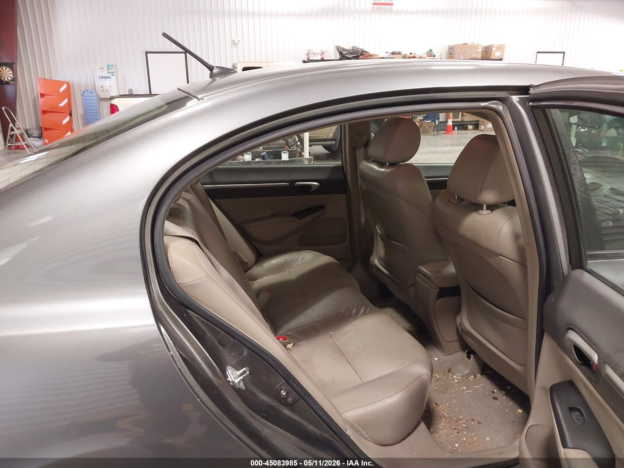 2010 Honda Civic Hybrid   Серый vin: JHMFA3F20AS005348