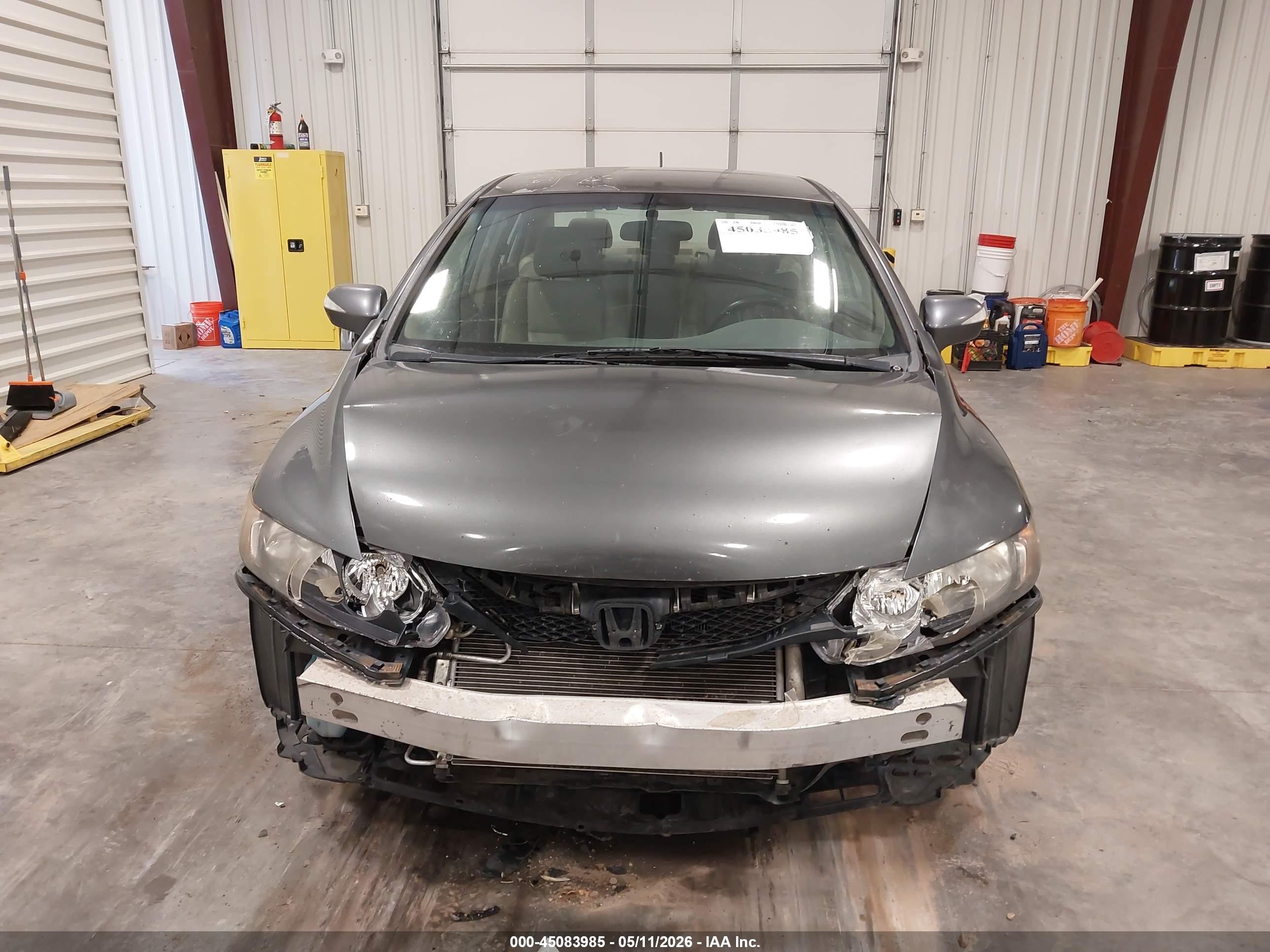 2010 Honda Civic Hybrid   Серый vin: JHMFA3F20AS005348