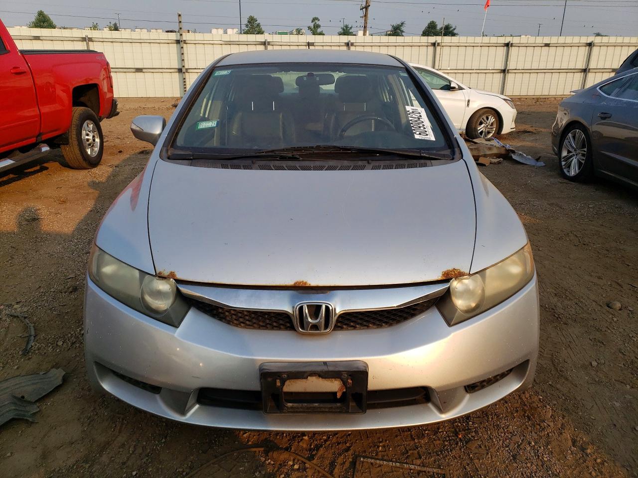 2010 Honda Civic Hybrid Серебряный vin: JHMFA3F20AS006600