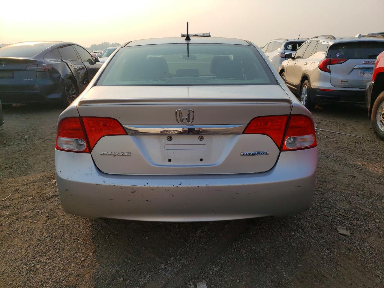 2010 Honda Civic Hybrid Серебряный vin: JHMFA3F20AS006600