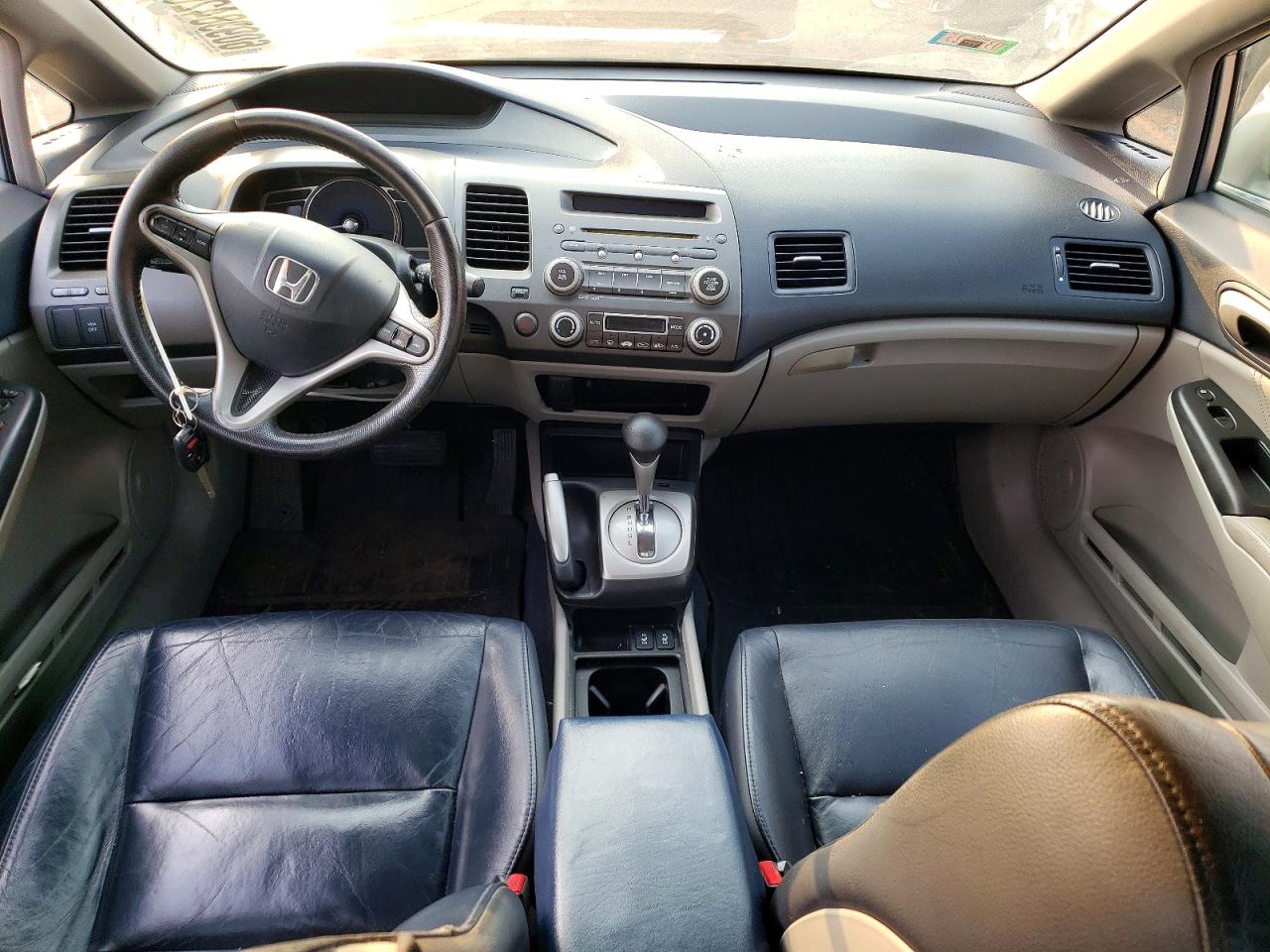 2010 Honda Civic Hybrid Серебряный vin: JHMFA3F20AS006600