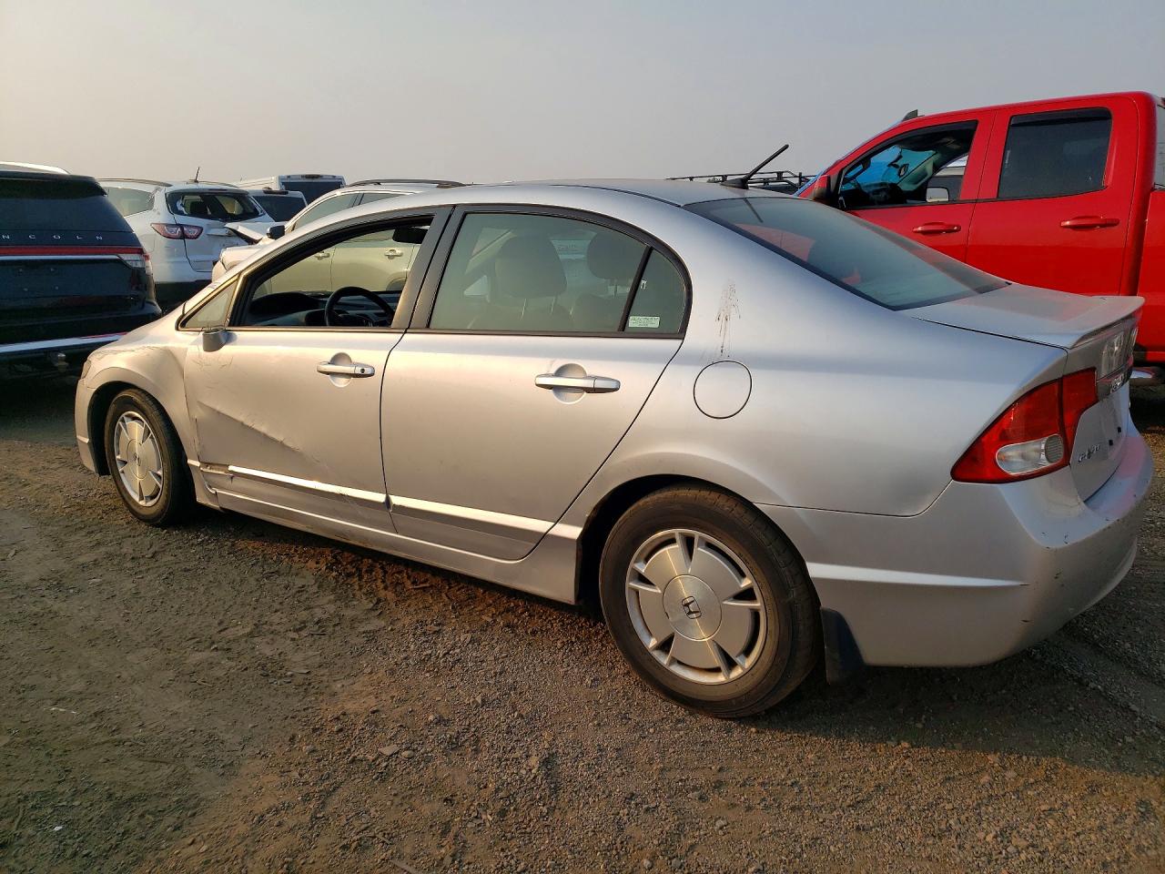 2010 Honda Civic Hybrid Серебряный vin: JHMFA3F20AS006600