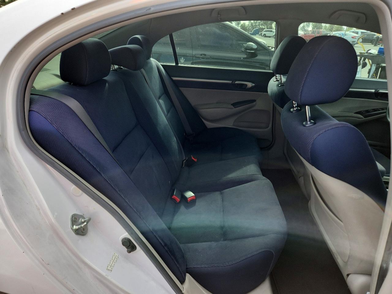 2011 Honda Civic Hybrid White vin: JHMFA3F20BS000412