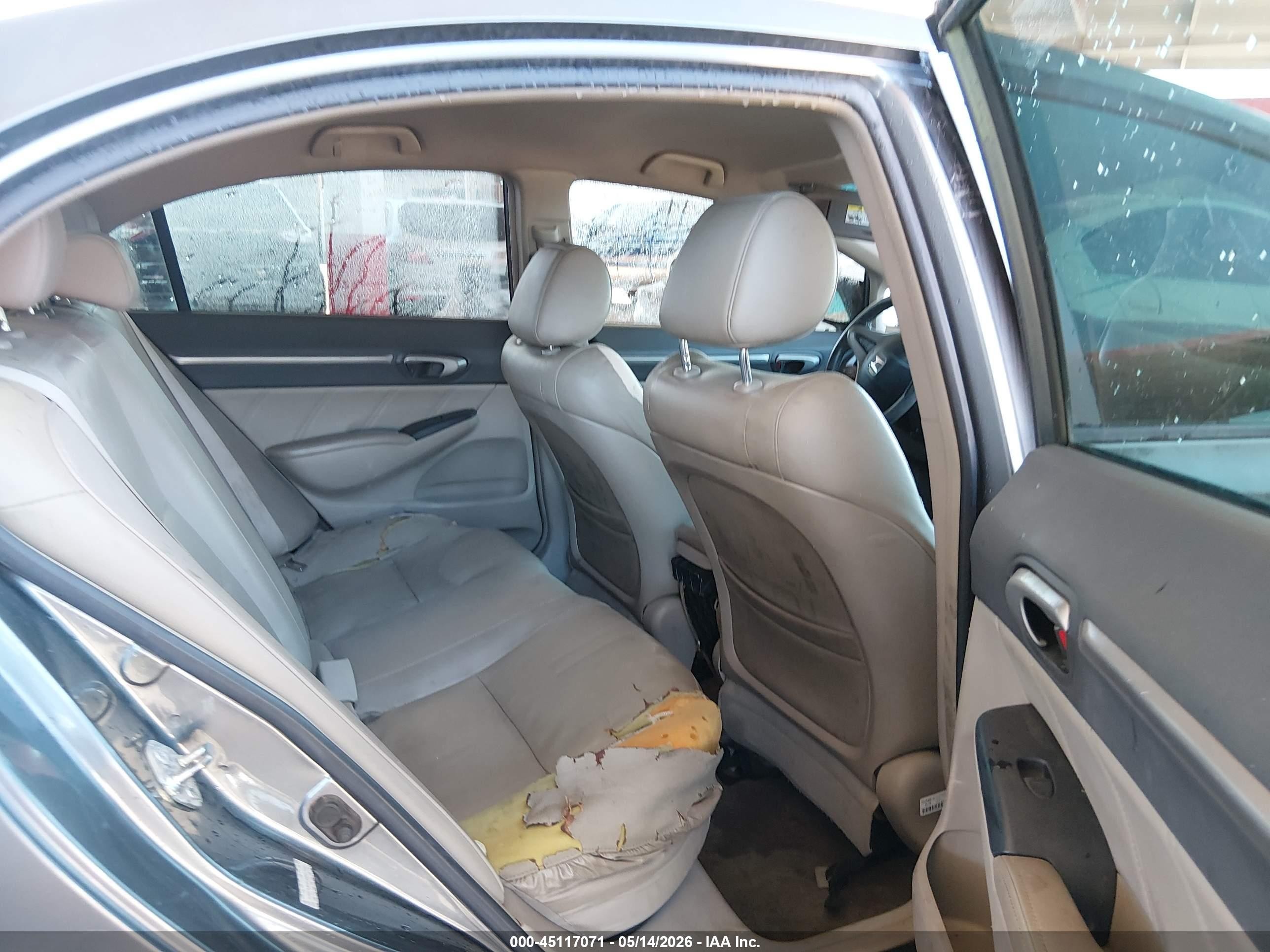 2010 Honda Civic Hybrid   Silver vin: JHMFA3F21AS007450