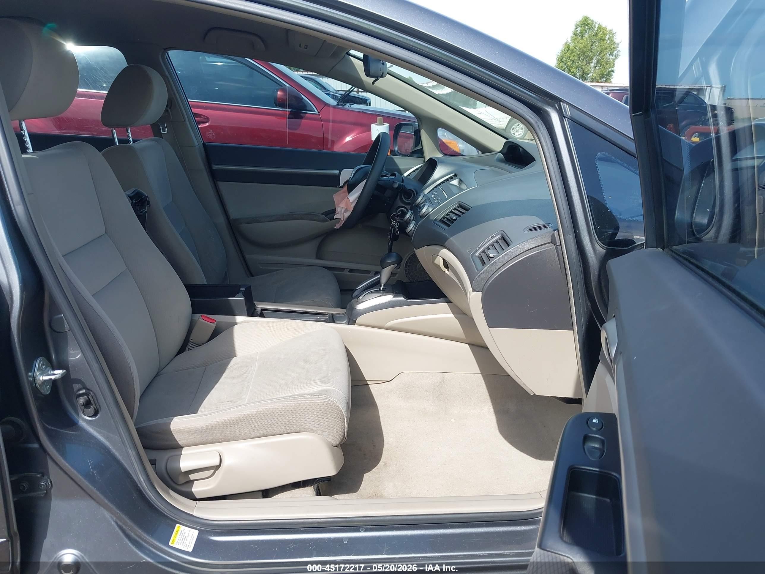 2010 Honda Civic Hybrid   Серый vin: JHMFA3F22AS002385