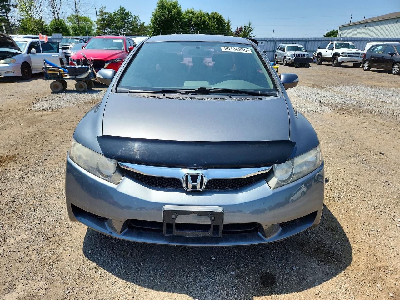 2010 Honda Civic Hybrid Gray vin: JHMFA3F22AS006047
