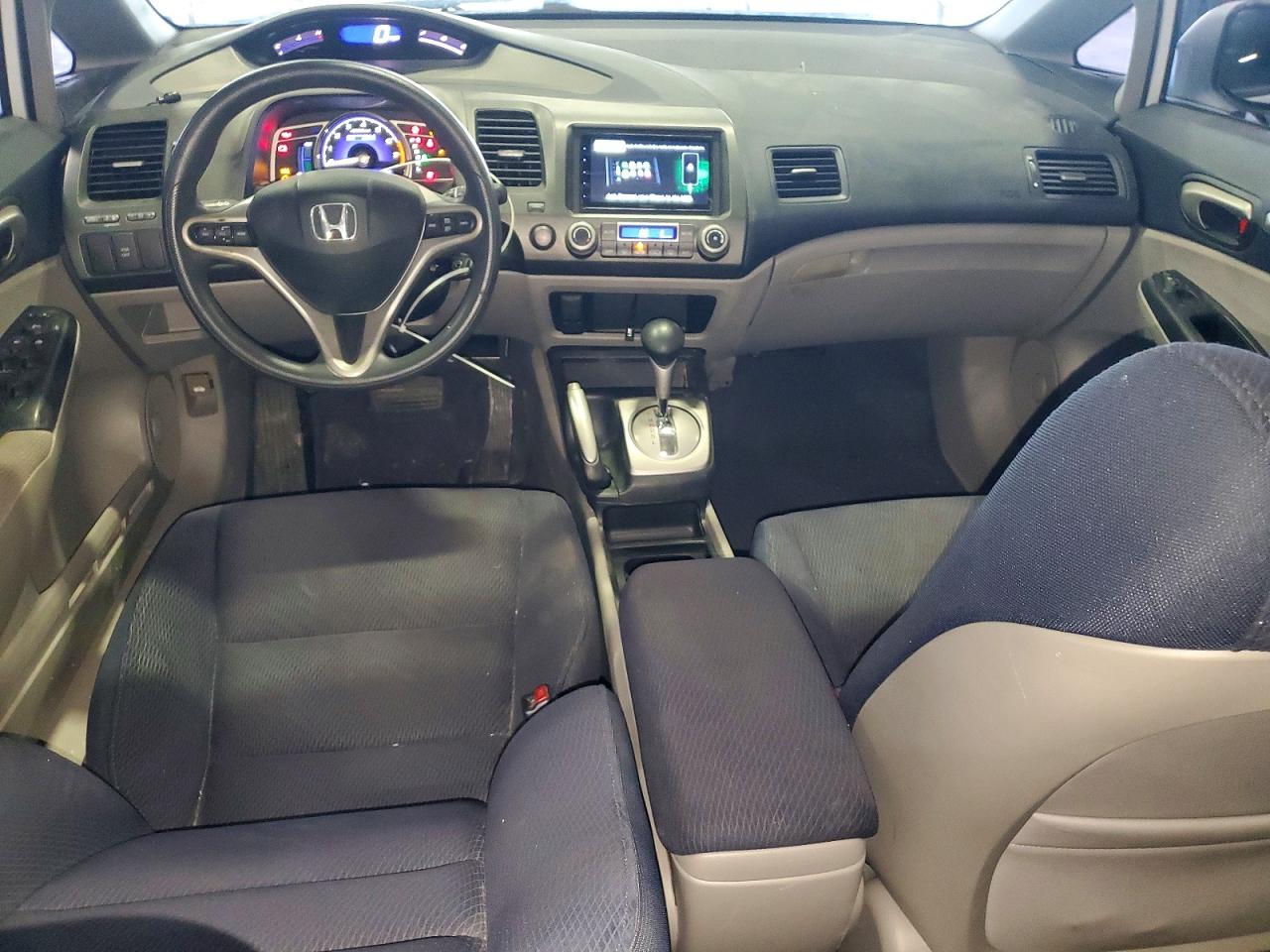 2010 Honda Civic Hybrid White vin: JHMFA3F22AS007411