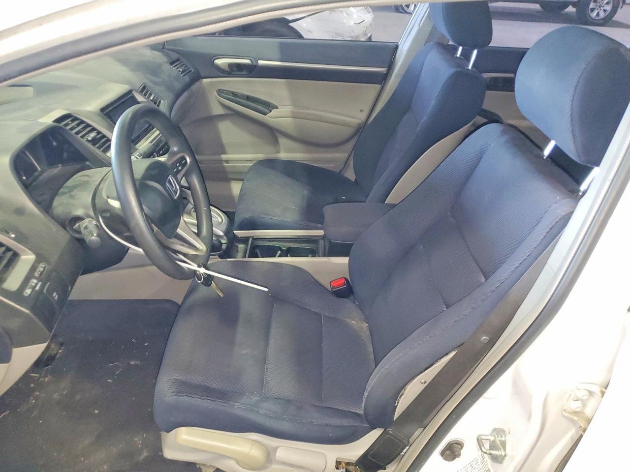 2010 Honda Civic Hybrid White vin: JHMFA3F22AS007411