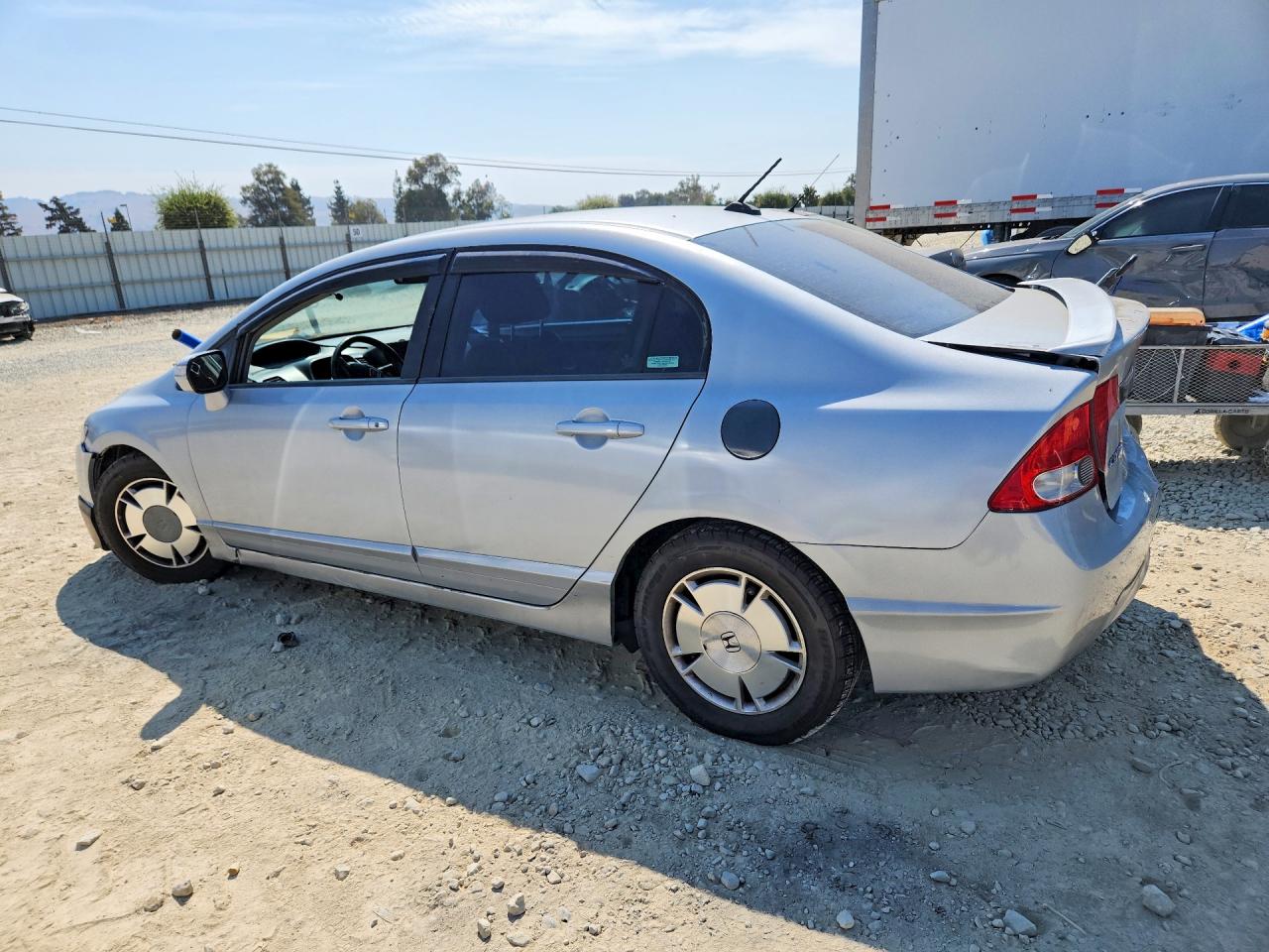 2010 Honda Civic Hybrid Silver vin: JHMFA3F23AS004548