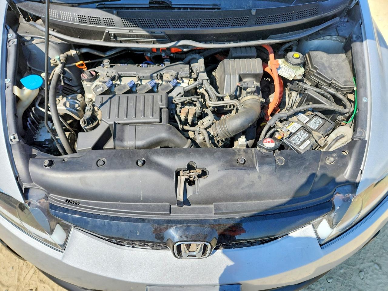 2010 Honda Civic Hybrid Silver vin: JHMFA3F23AS004548