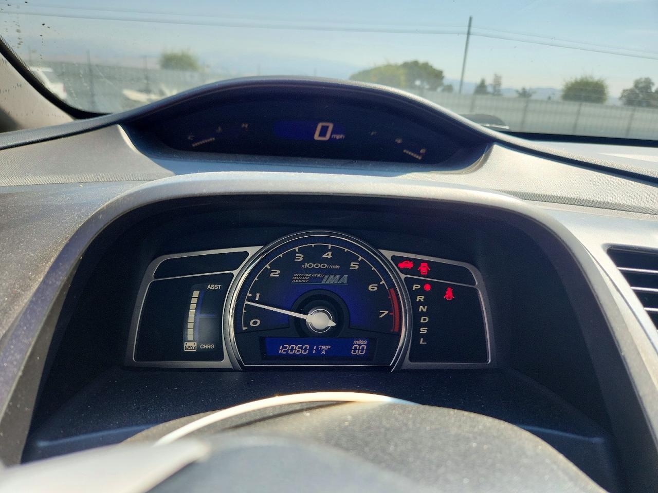 2010 Honda Civic Hybrid Silver vin: JHMFA3F23AS004548