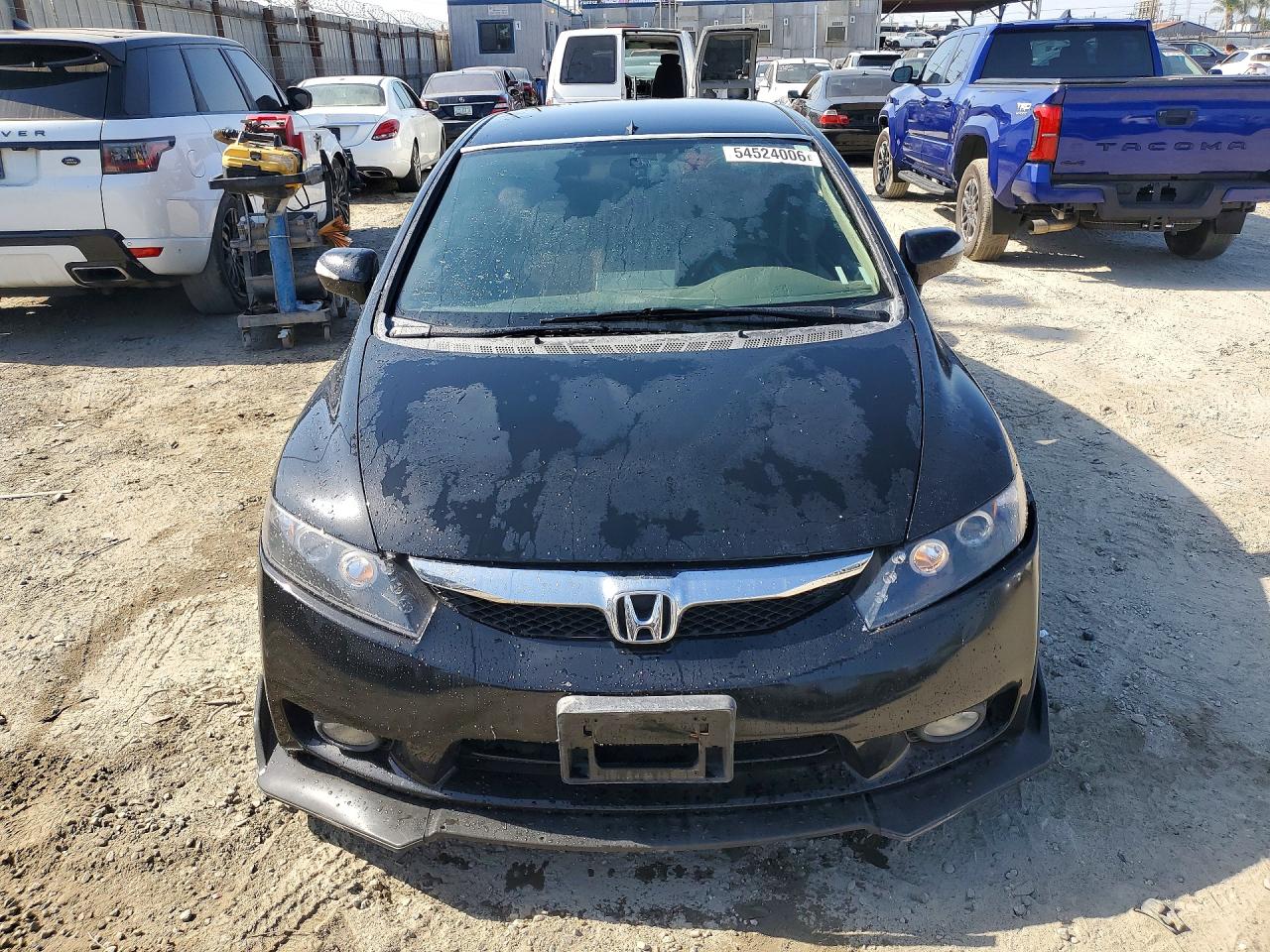 2010 Honda Civic Hybrid Black vin: JHMFA3F23AS005537