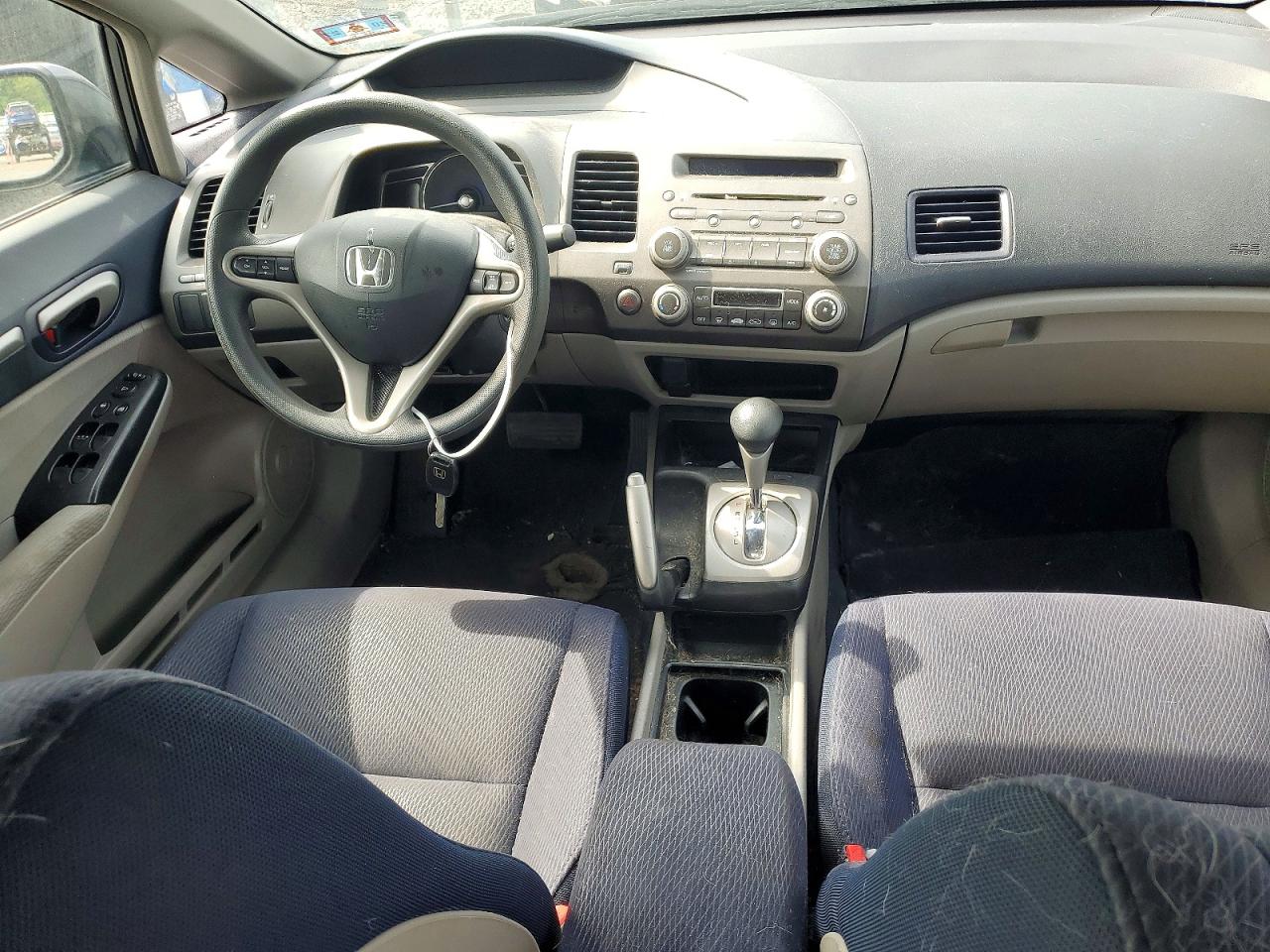 2010 Honda Civic Hybrid Blue vin: JHMFA3F25AS004714