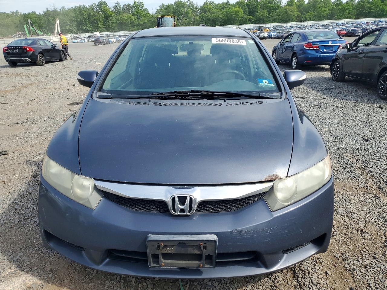 2010 Honda Civic Hybrid Blue vin: JHMFA3F25AS004714