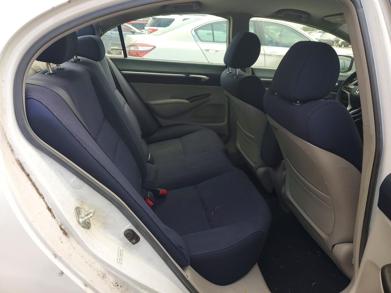 2011 Honda Civic Hybrid White vin: JHMFA3F25BS000129