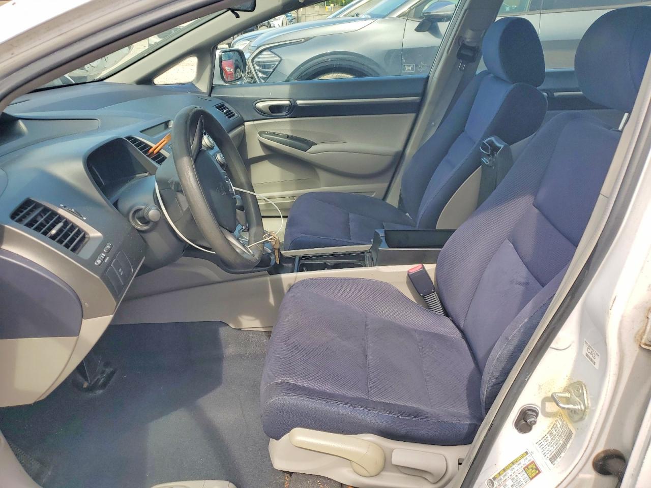 2011 Honda Civic Hybrid White vin: JHMFA3F25BS000129