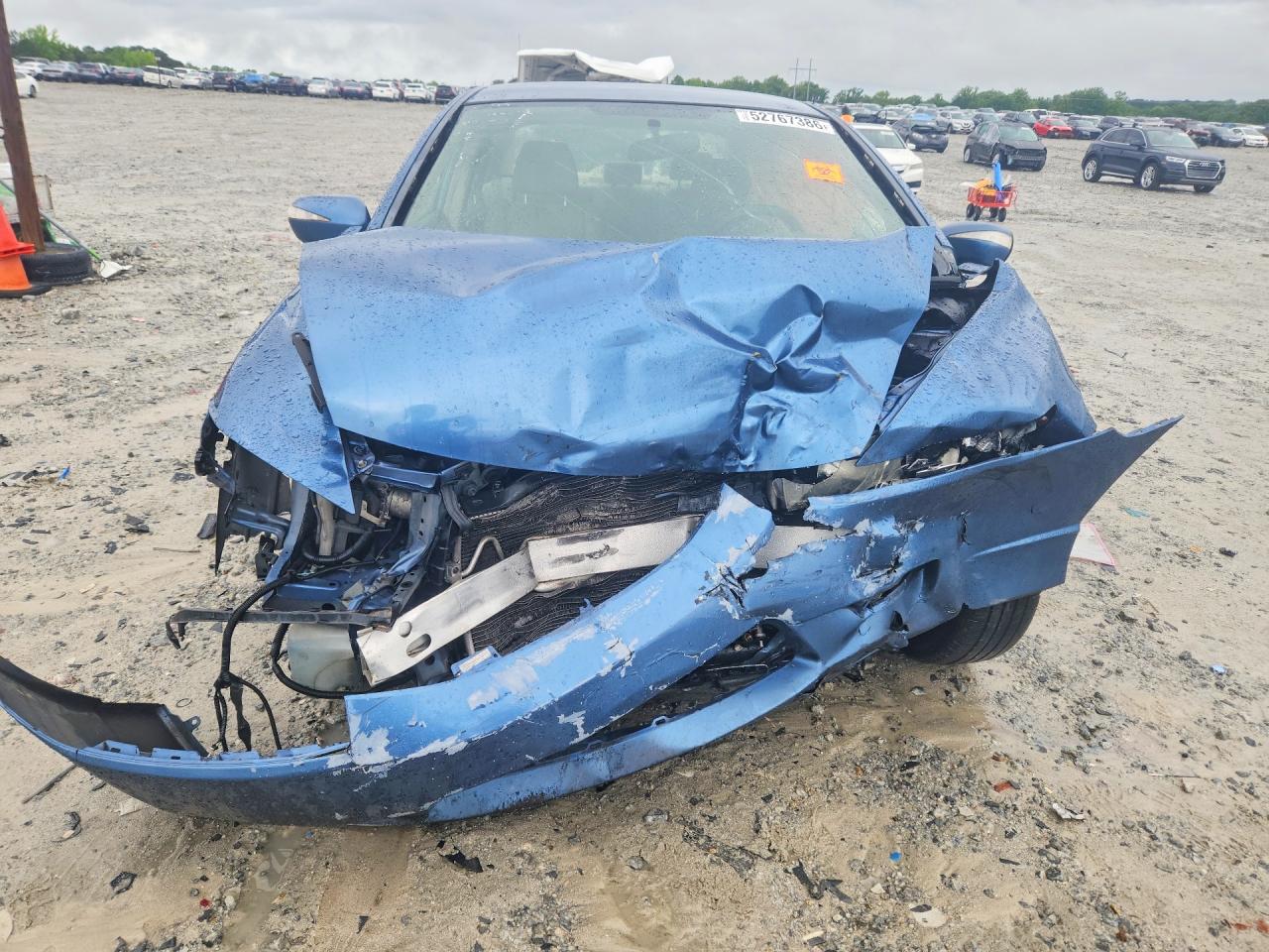 2010 Honda Civic Hybrid Blue vin: JHMFA3F26AS000106