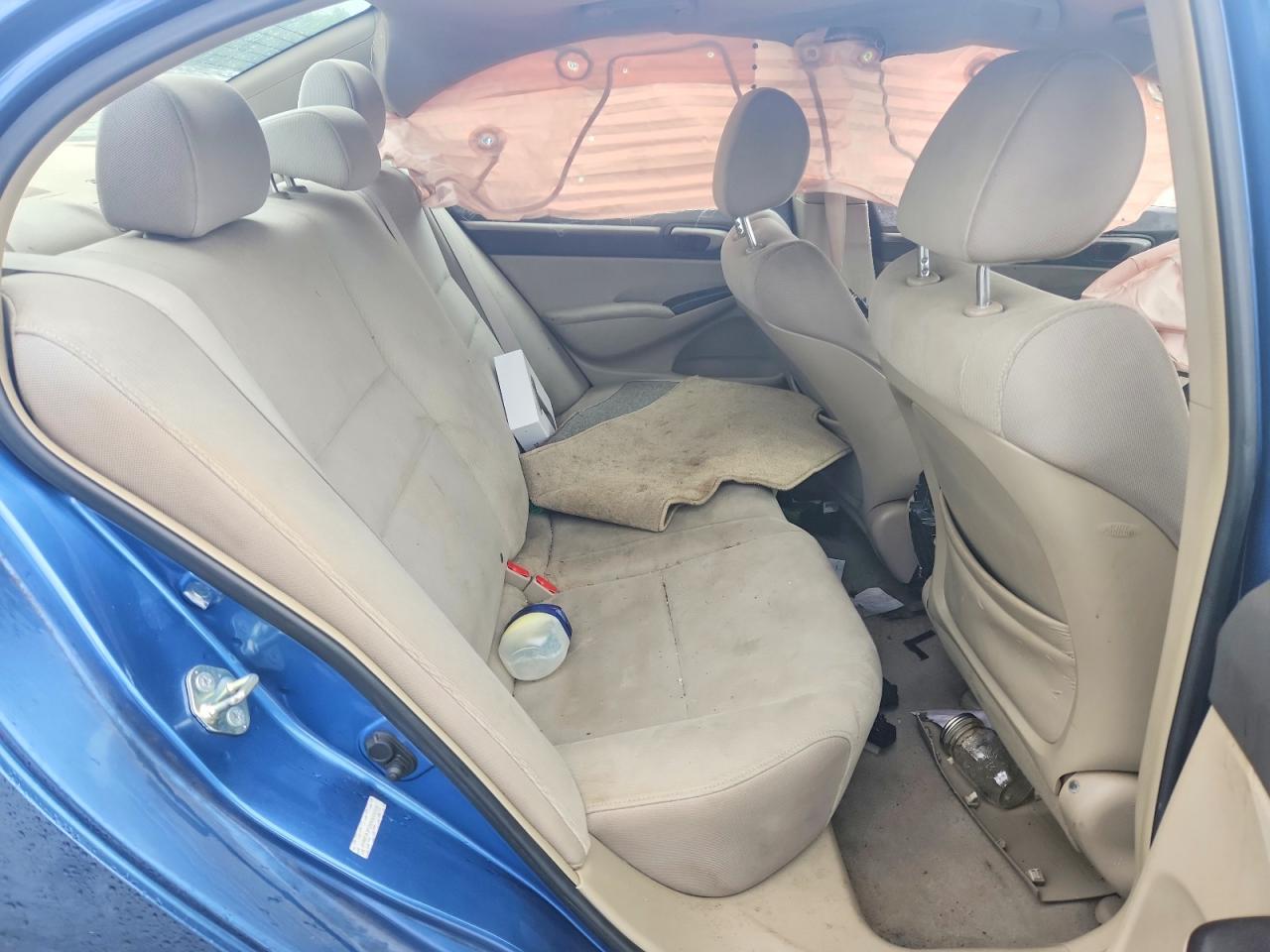 2010 Honda Civic Hybrid Blue vin: JHMFA3F26AS000106