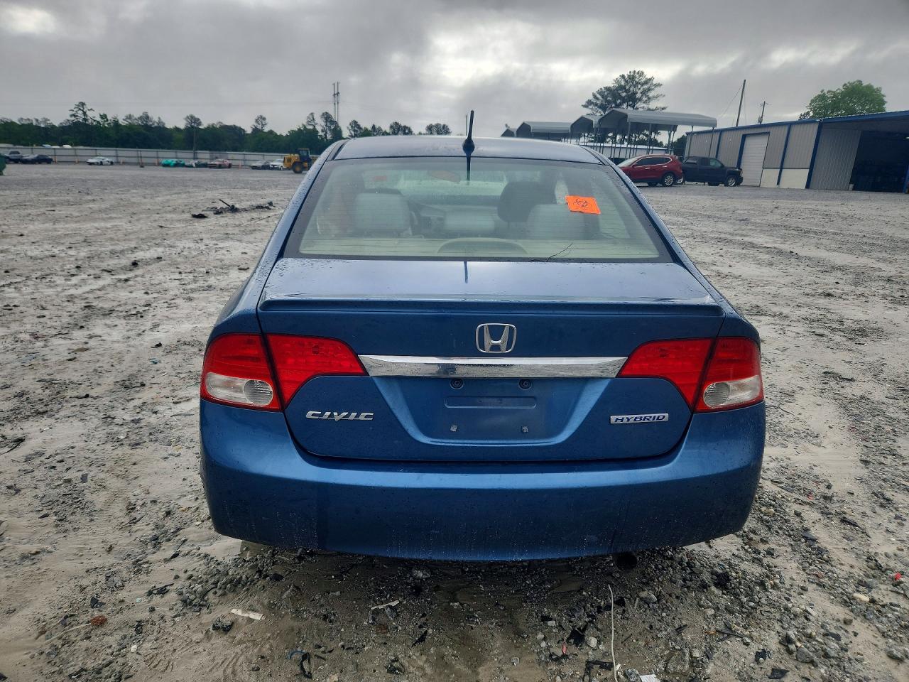 2010 Honda Civic Hybrid Blue vin: JHMFA3F26AS000106