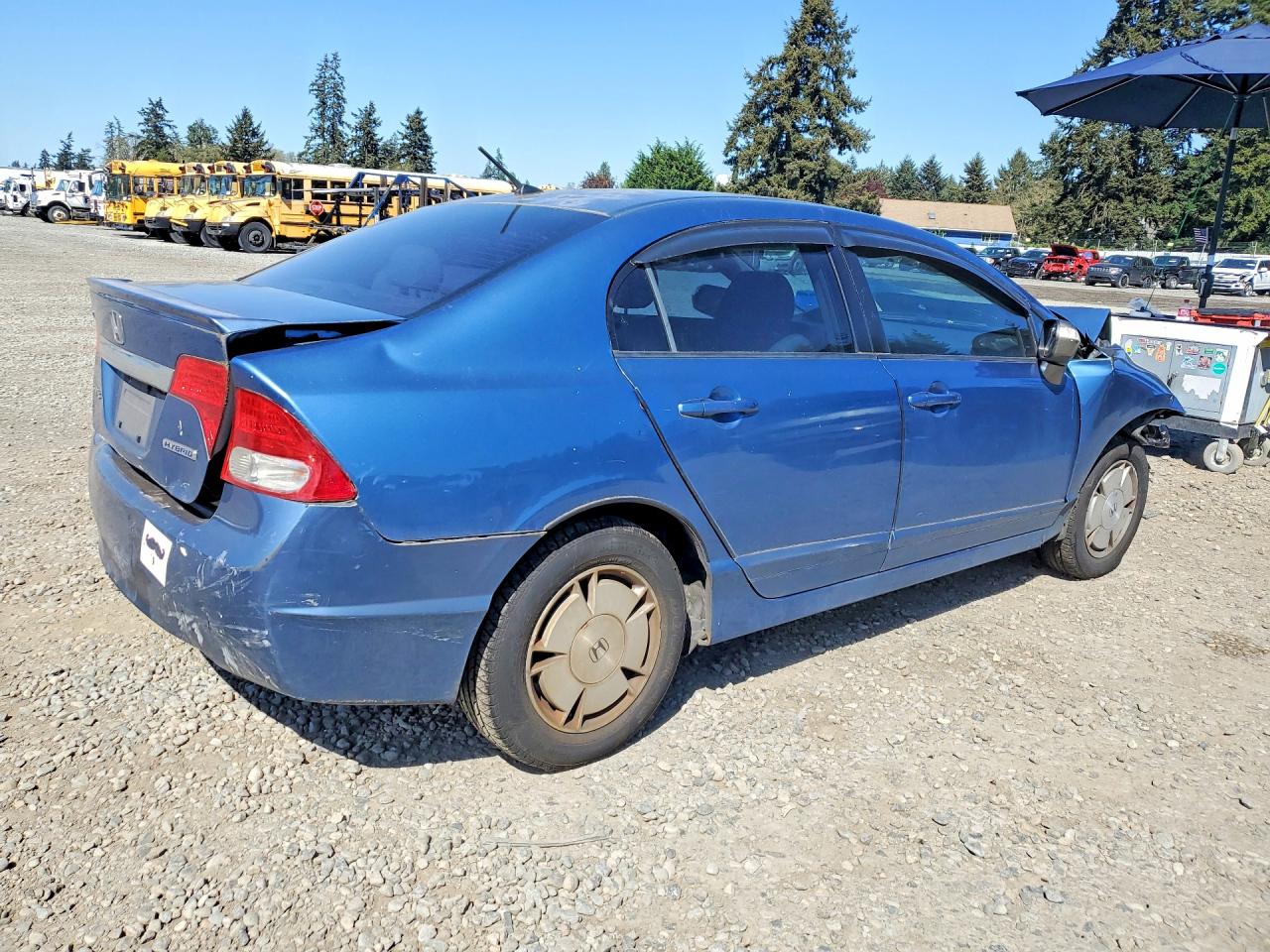 2010 Honda Civic Hybrid Blue vin: JHMFA3F26AS001532