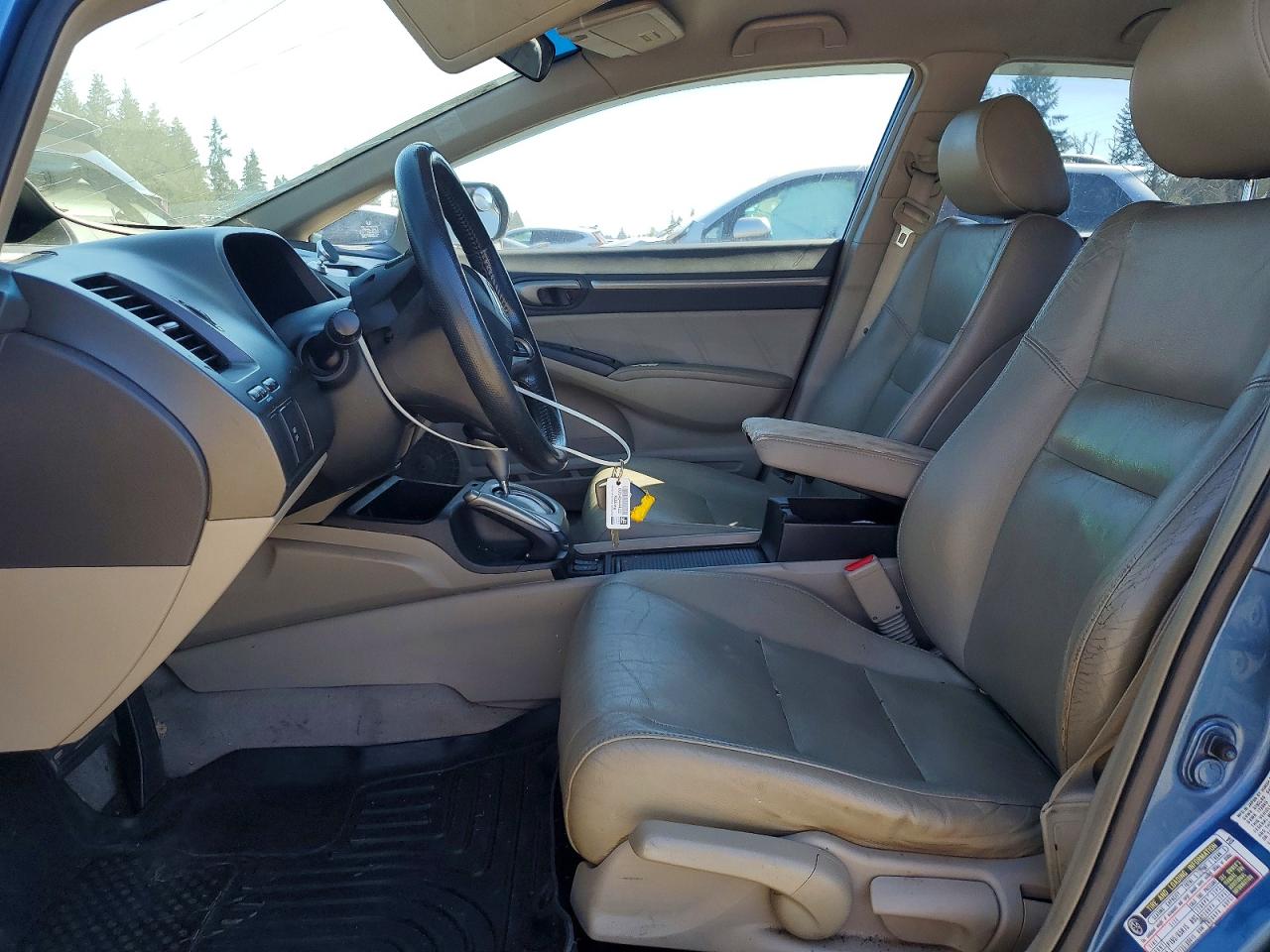 2010 Honda Civic Hybrid Blue vin: JHMFA3F26AS001532