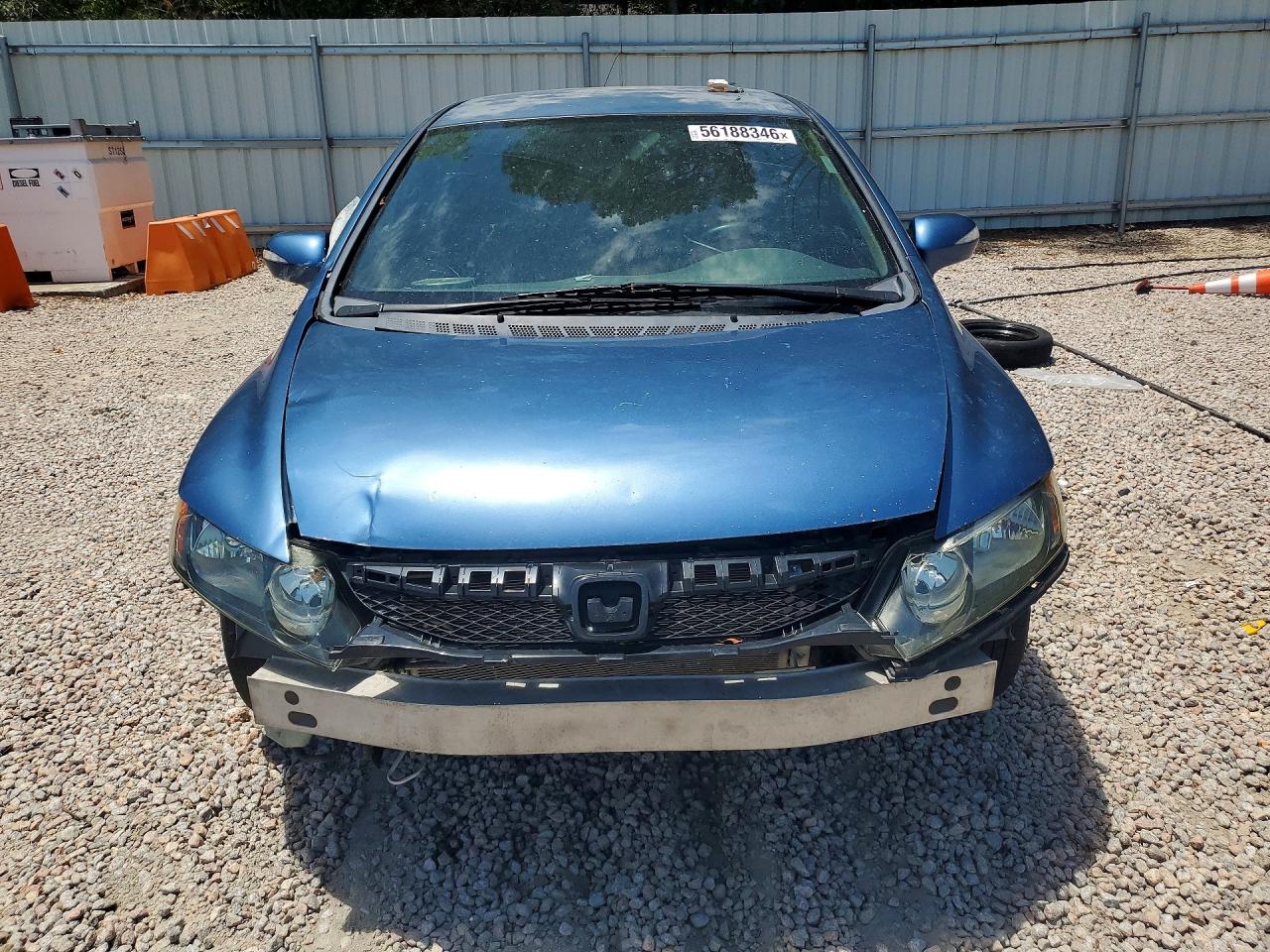 2010 Honda Civic Hybrid Blue vin: JHMFA3F26AS002079