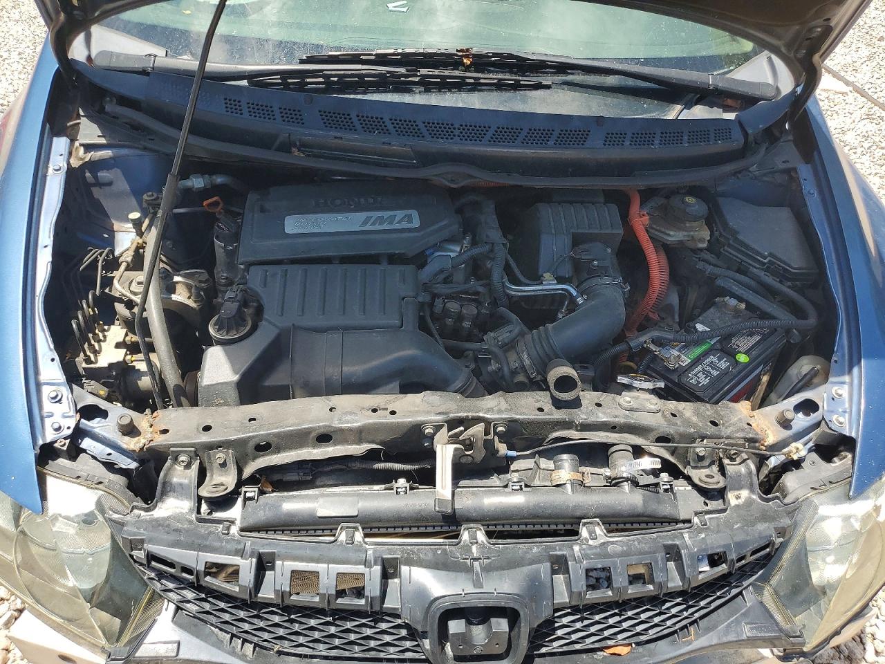 2010 Honda Civic Hybrid Blue vin: JHMFA3F26AS002079