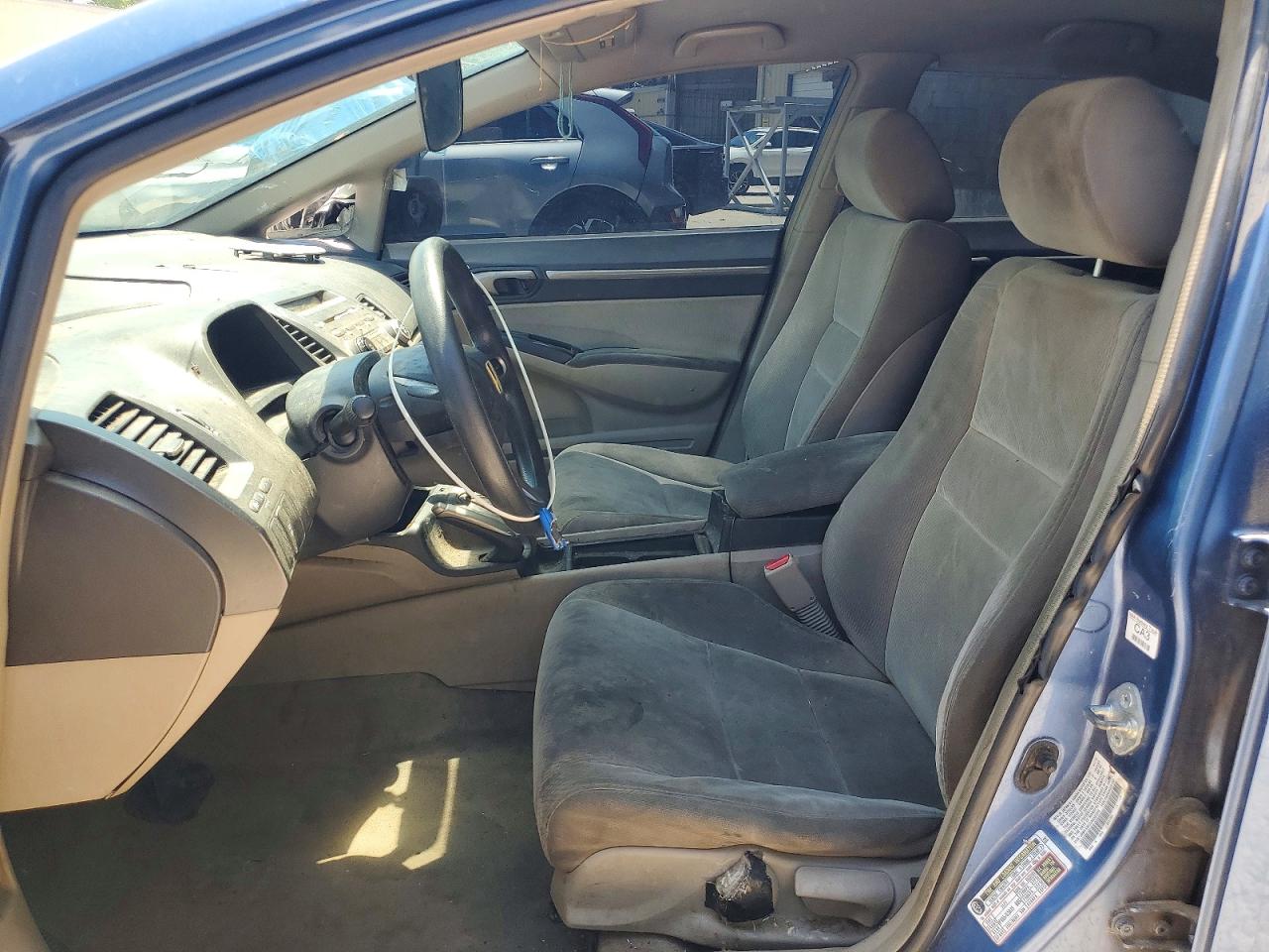 2010 Honda Civic Hybrid Blue vin: JHMFA3F26AS002079