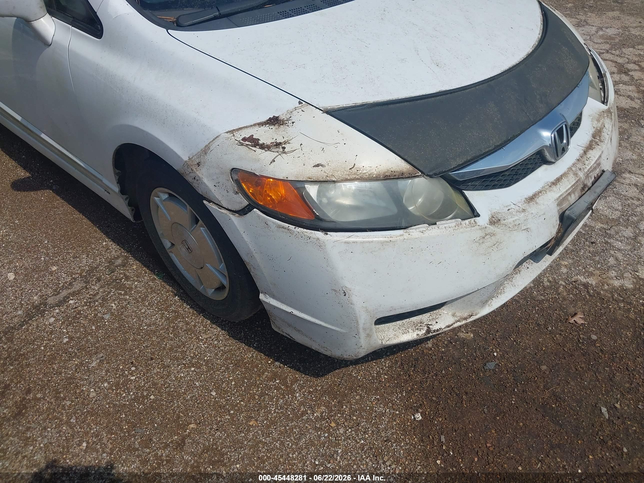 2010 Honda Civic Hybrid   White vin: JHMFA3F26AS005645